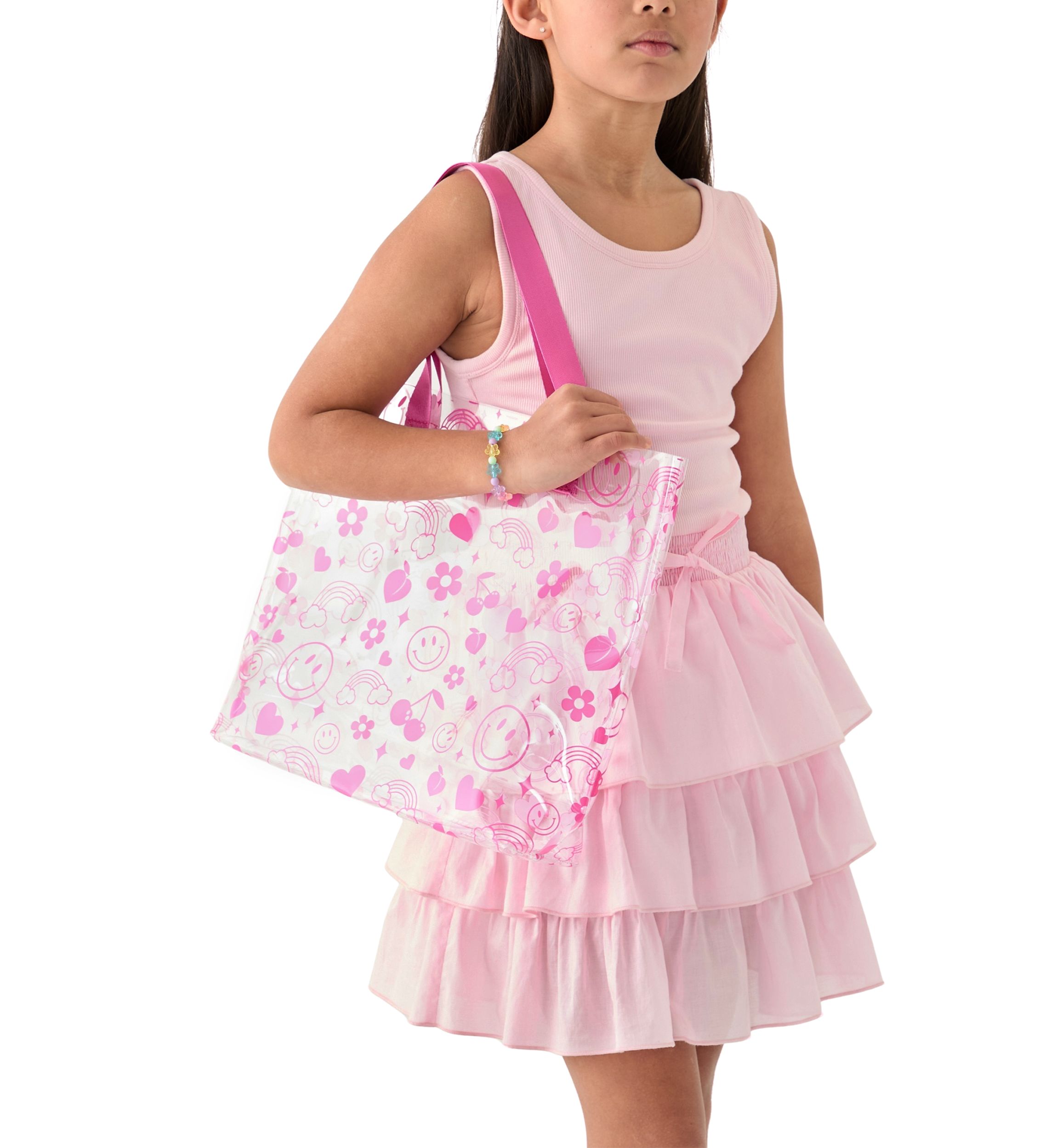 Fun Printed Jelly Tote Bag