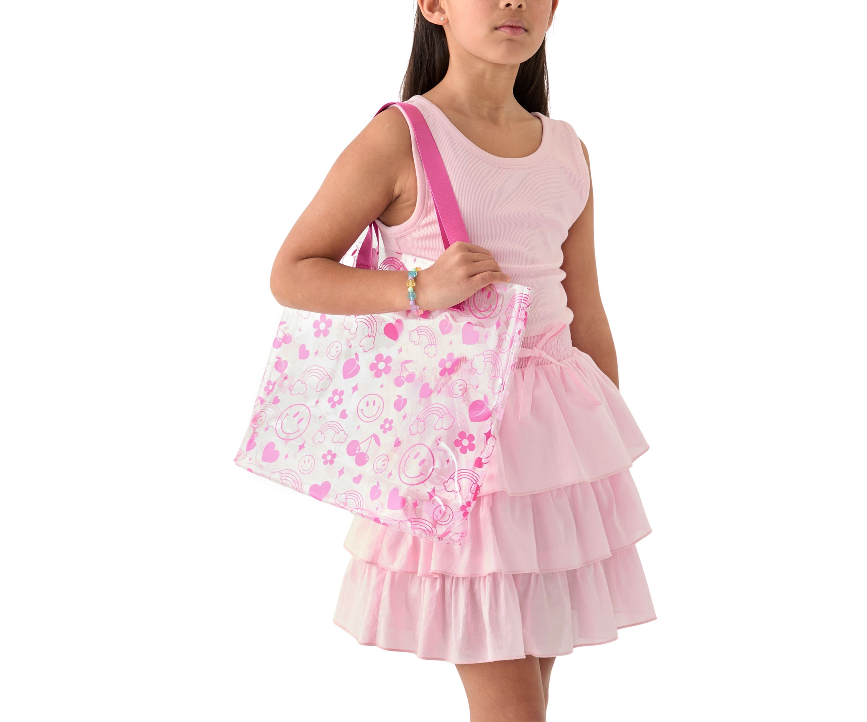 Fun Printed Jelly Tote Bag