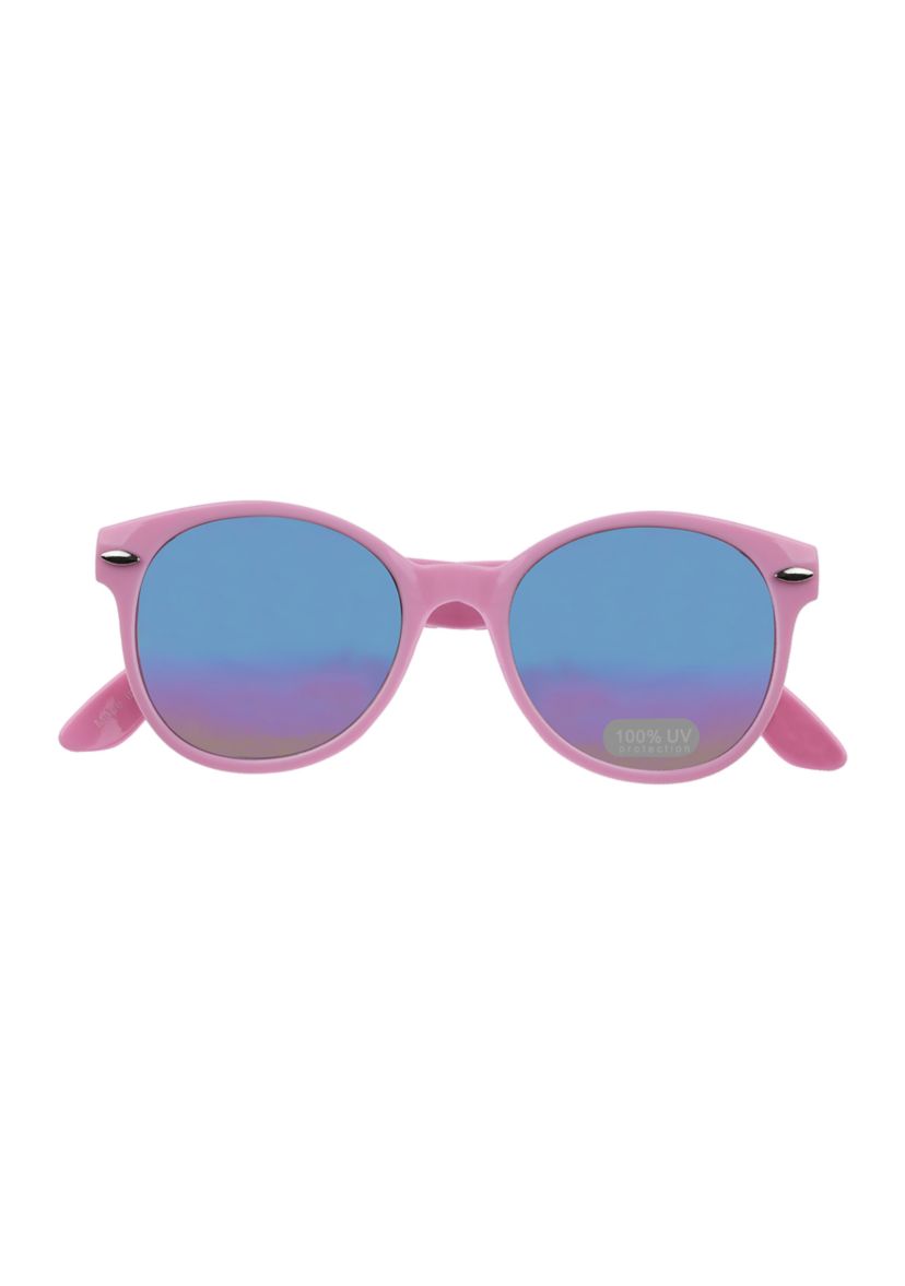 Girls Sunglasses with Rainbow Glitter Cat Case