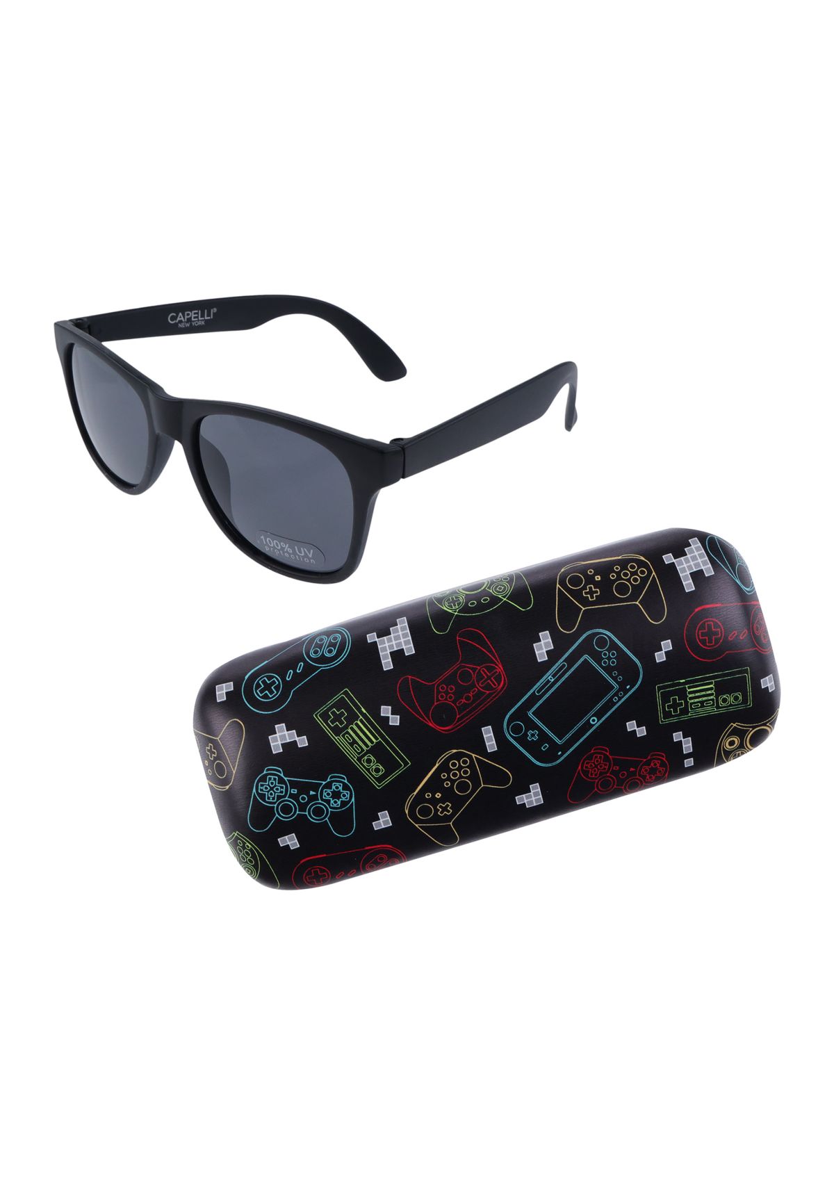 Boys Sunglasses with Digital Gamer Printed Case
