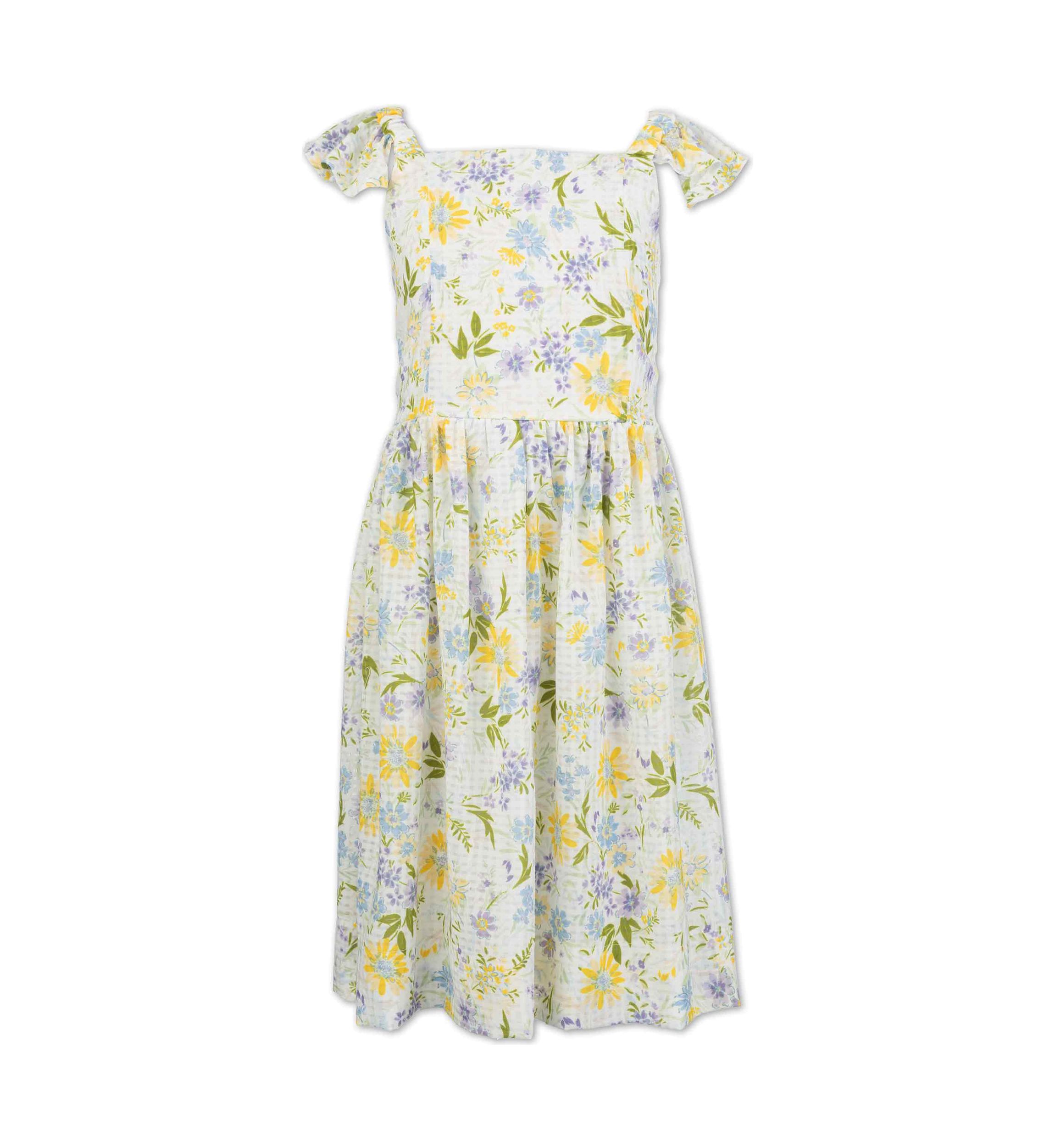 Girls 7-16 Floral Printed Dress