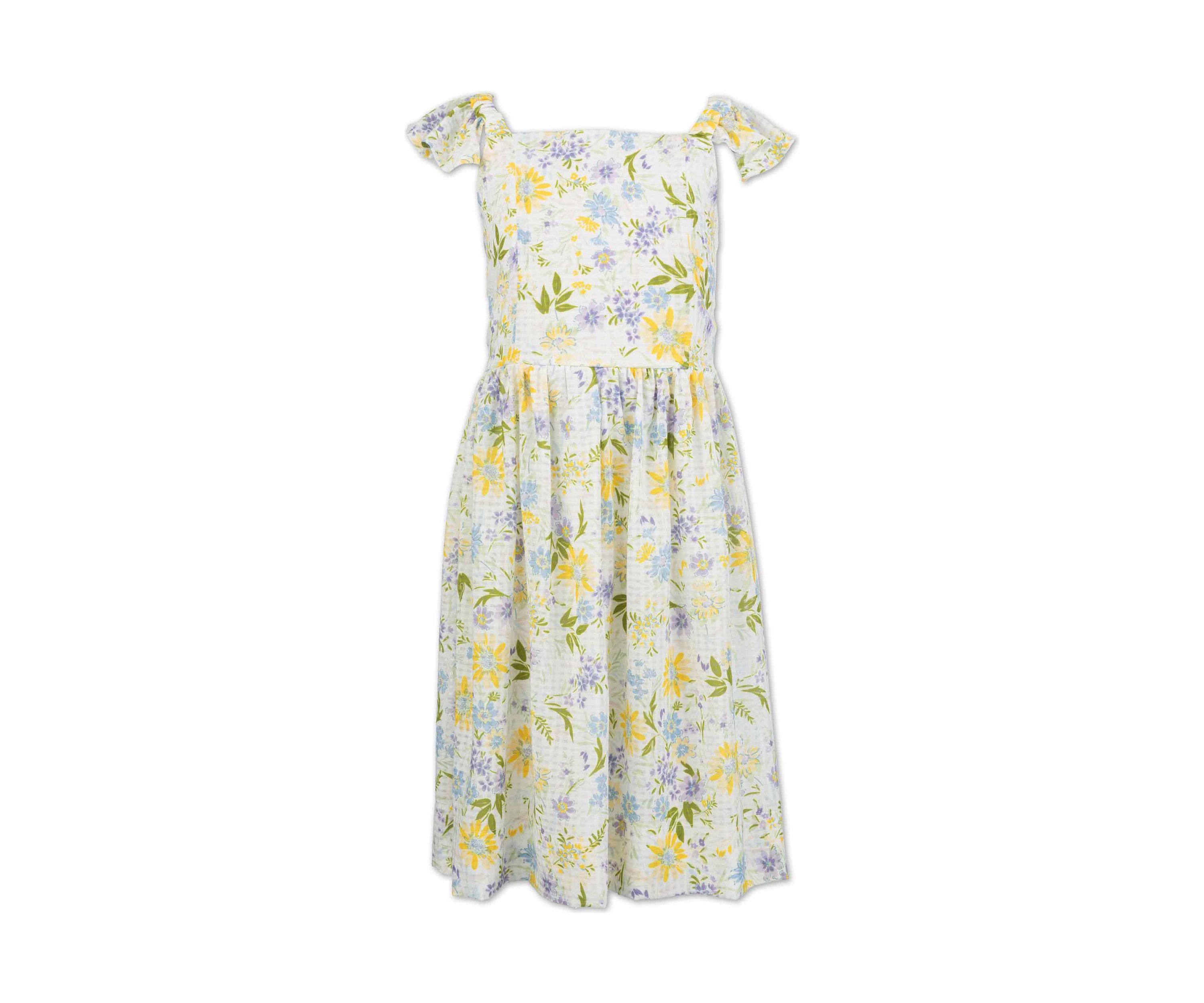 Girls 7-16 Floral Printed Dress