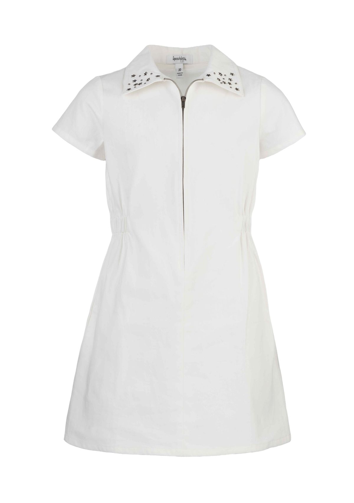 Girl 7-16 Zip Front Dress