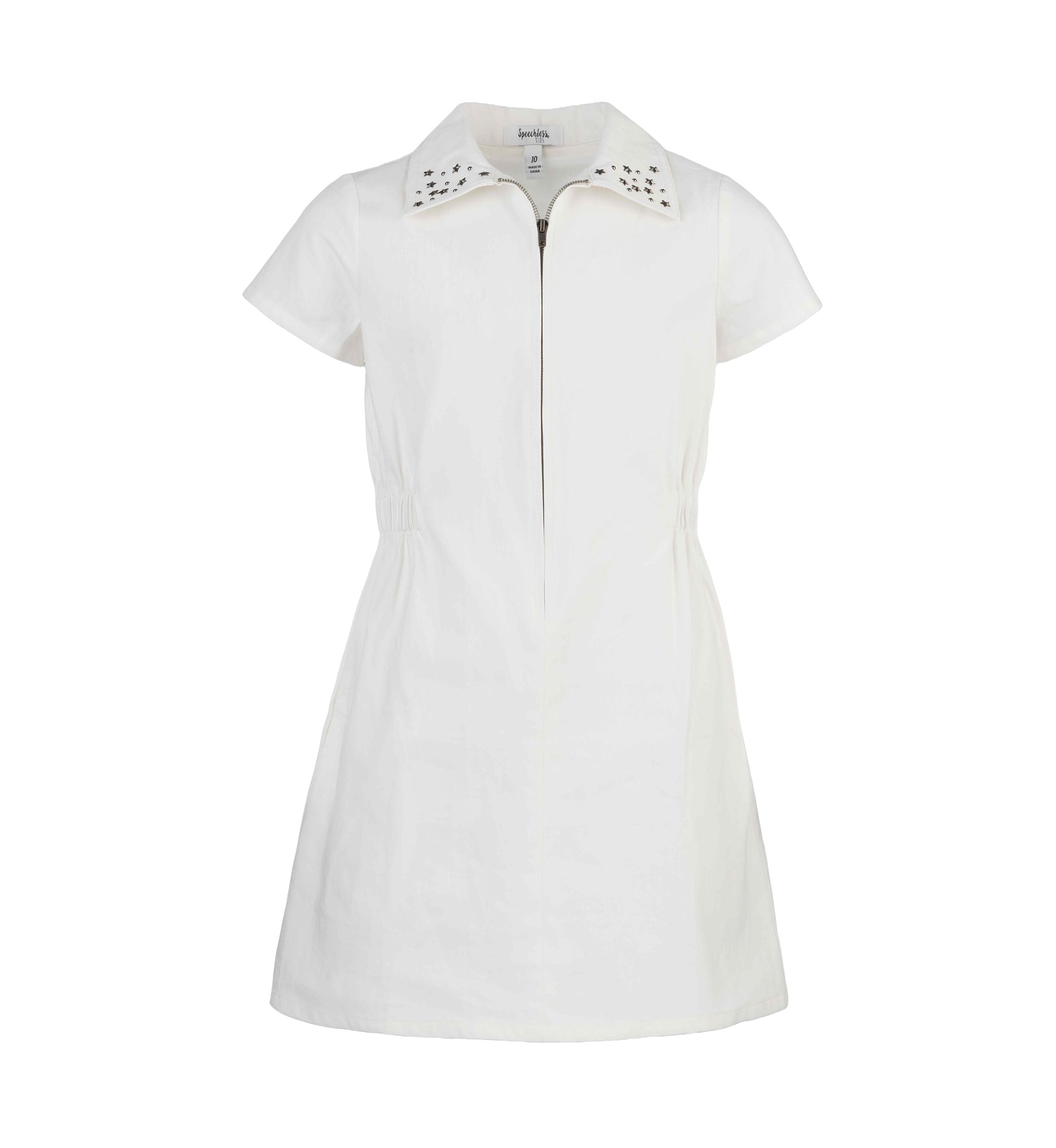 Girl 7-16 Zip Front Dress
