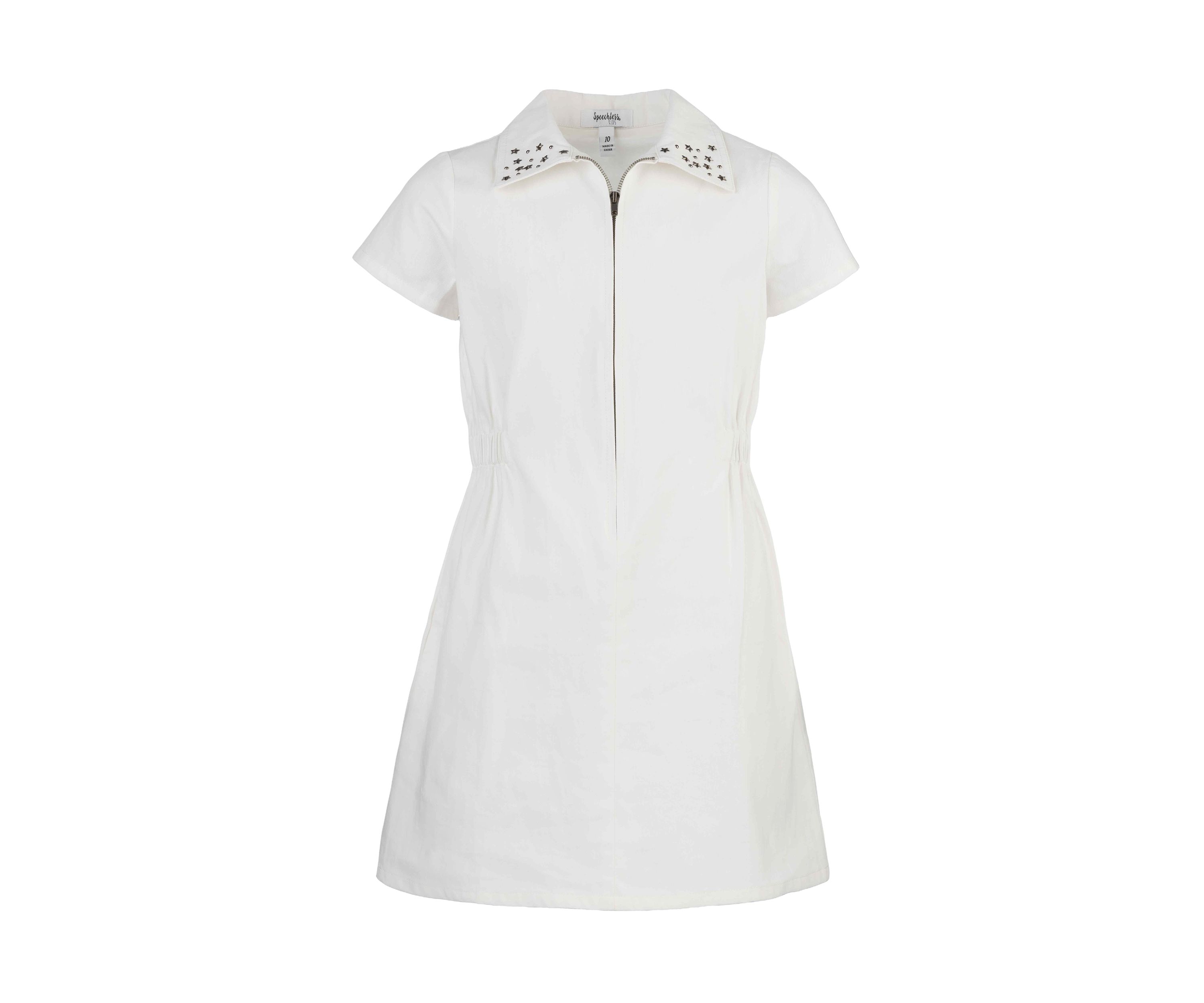 Girl 7-16 Zip Front Dress