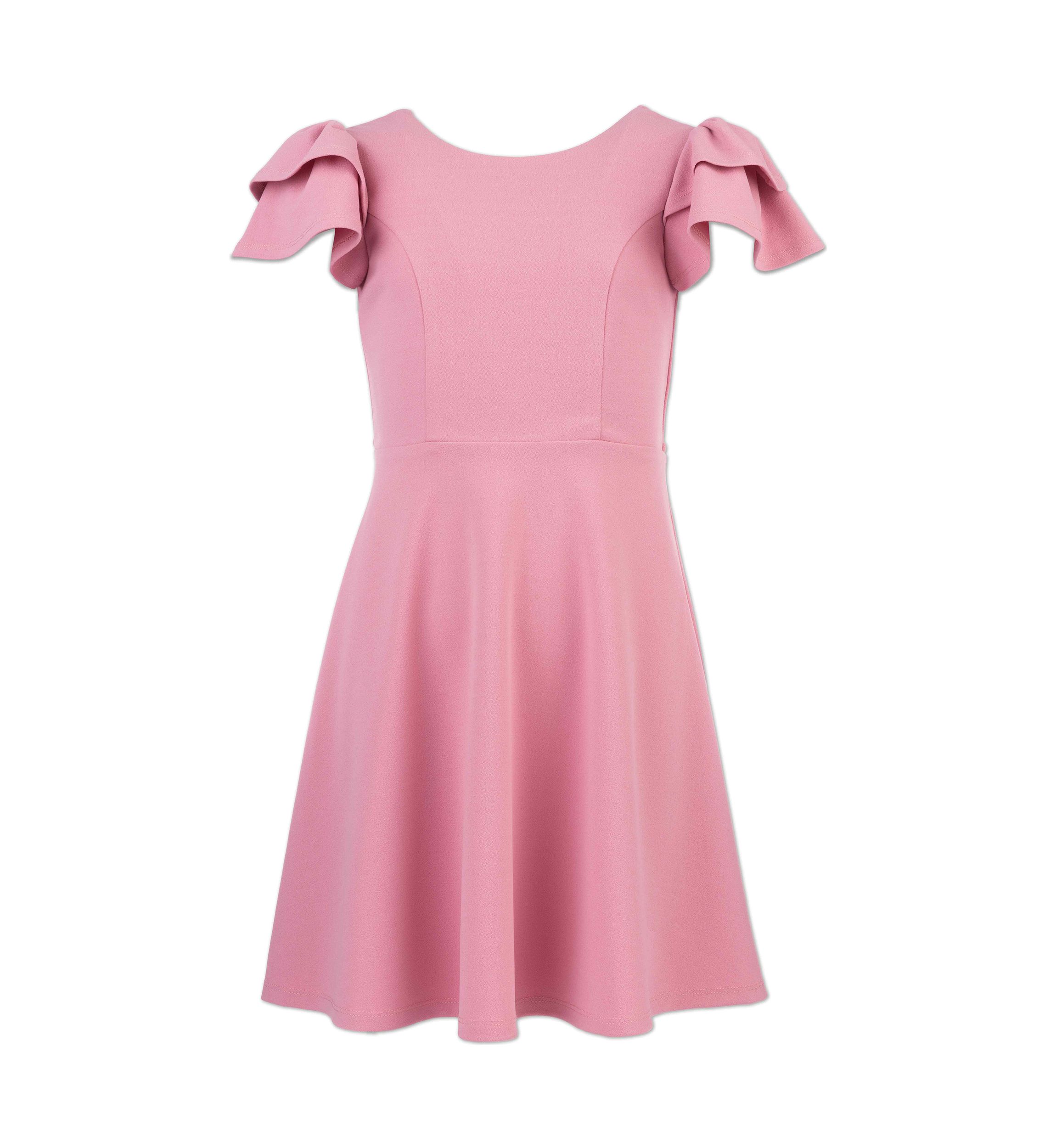 Girls 7-16 Bow Back Dress