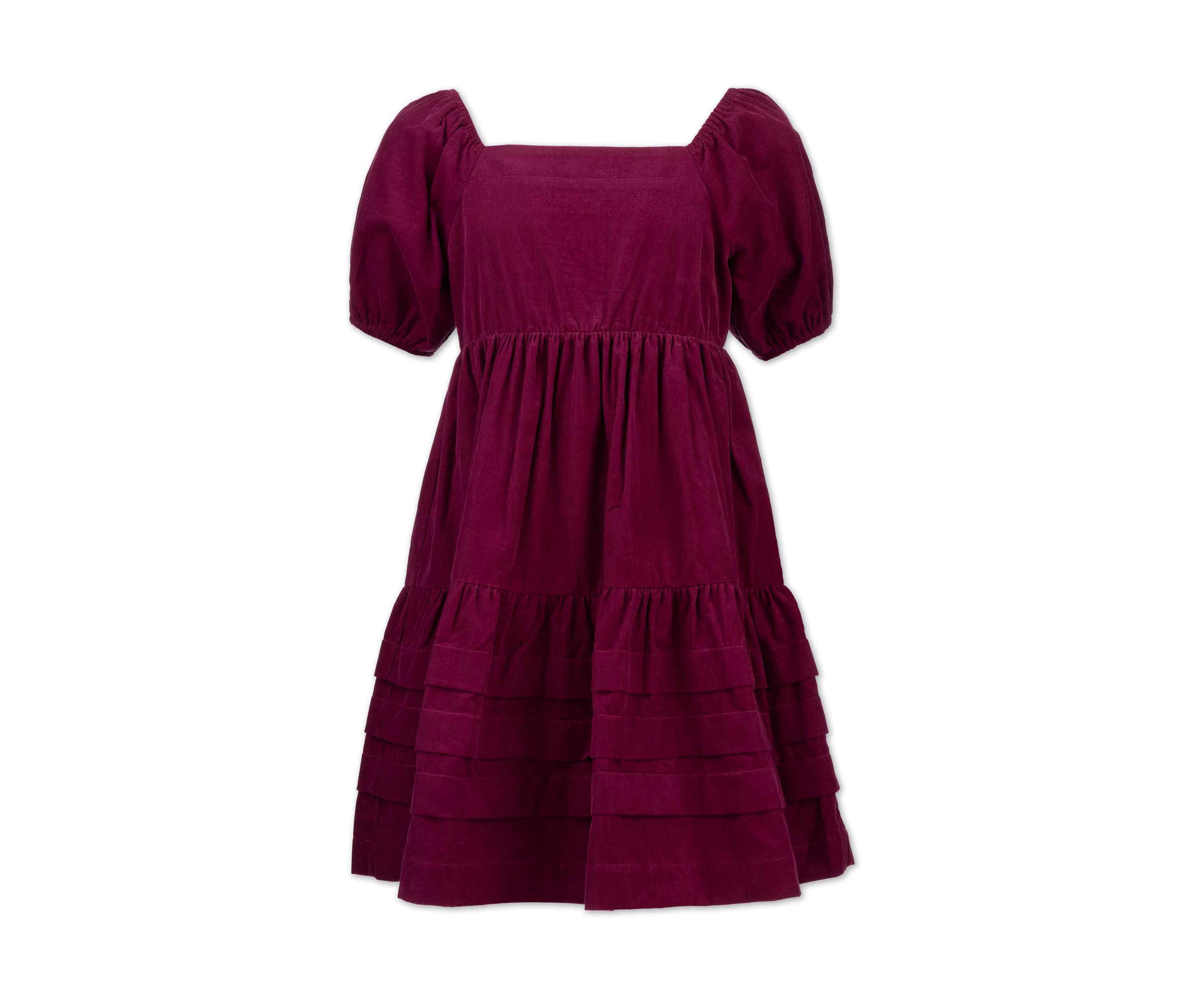Girls 7-16 Corduroy Dress