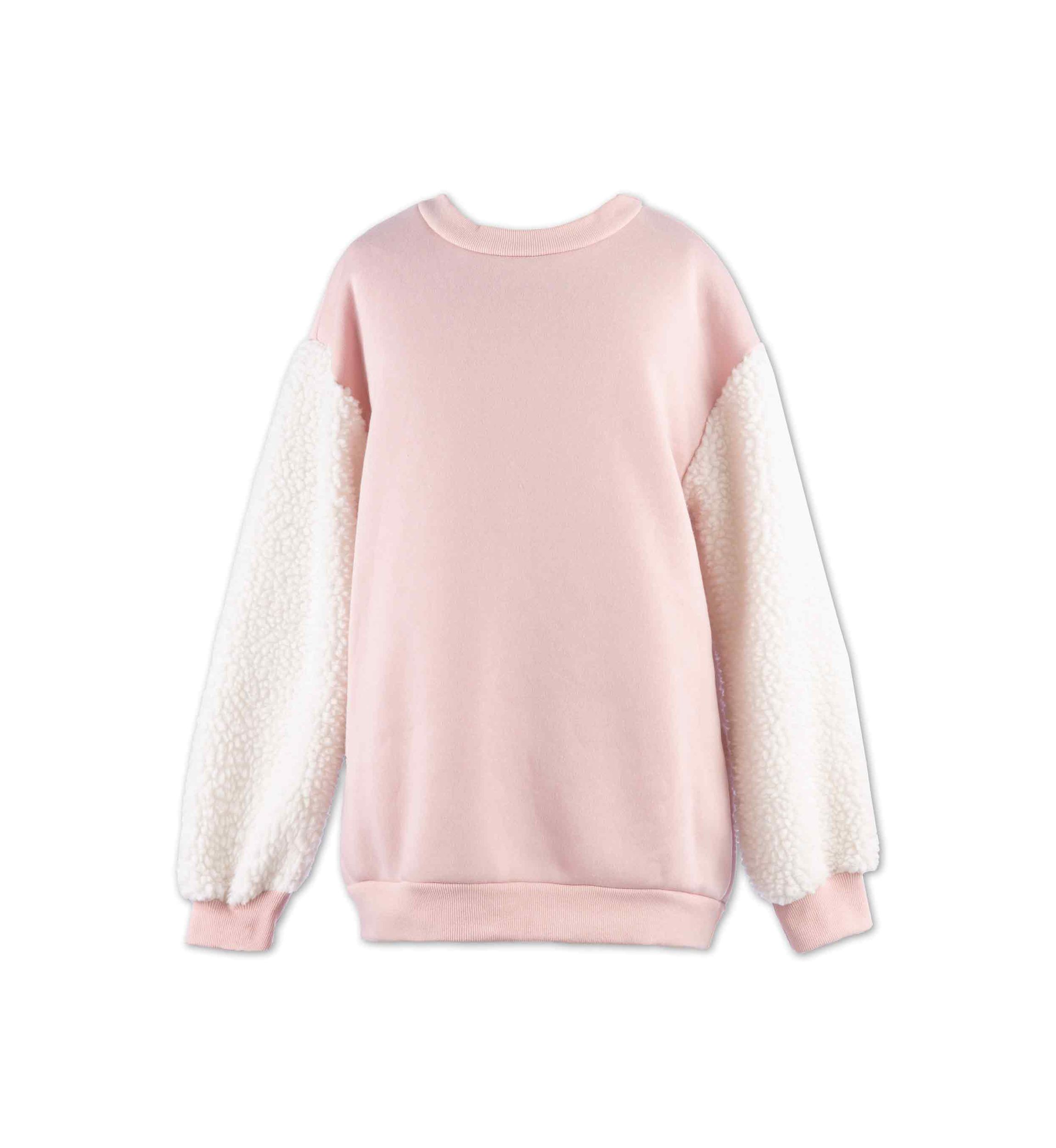 Girls 7-16 Sherpa Fleece Pullover