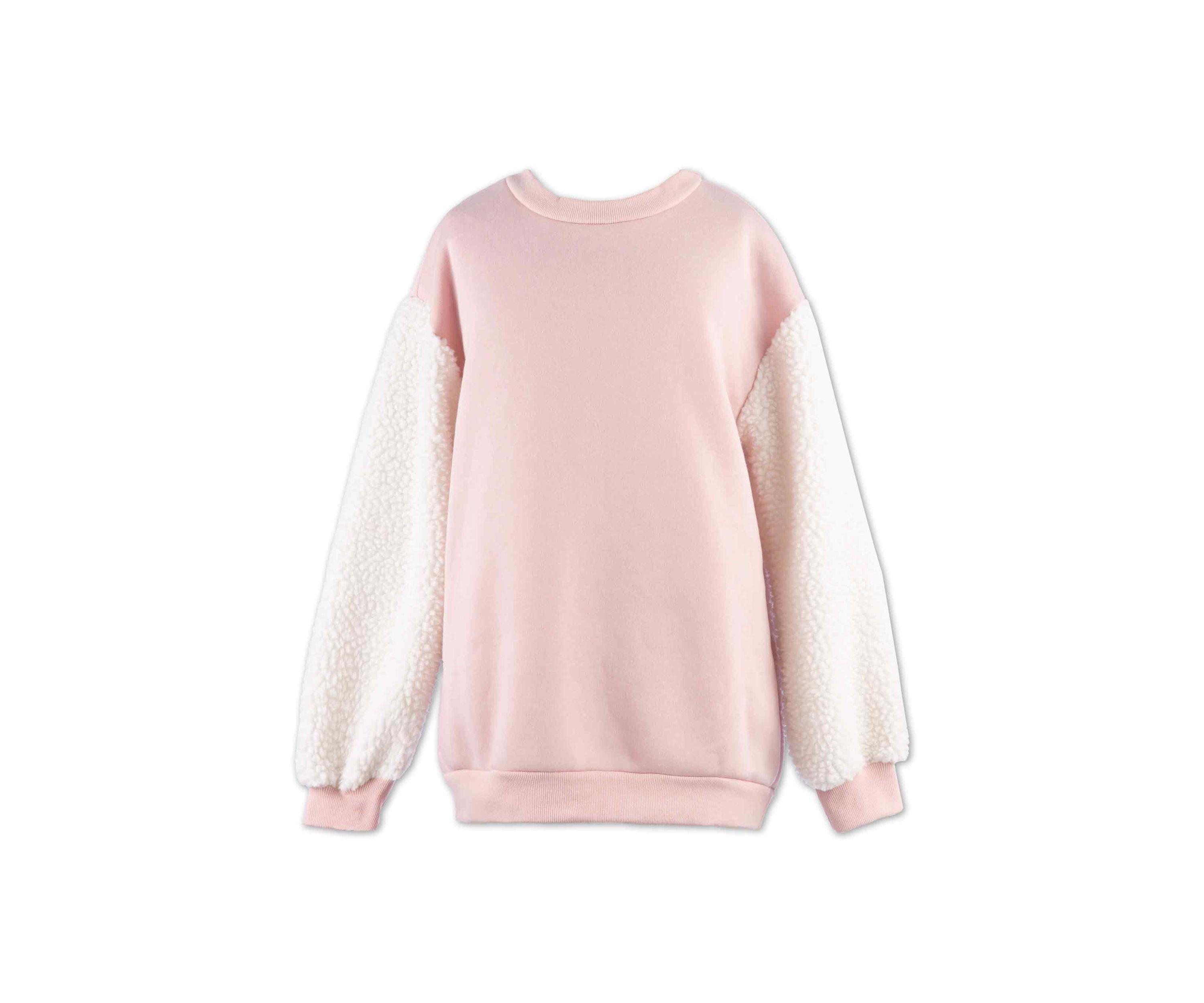Girls 7-16 Sherpa Fleece Pullover
