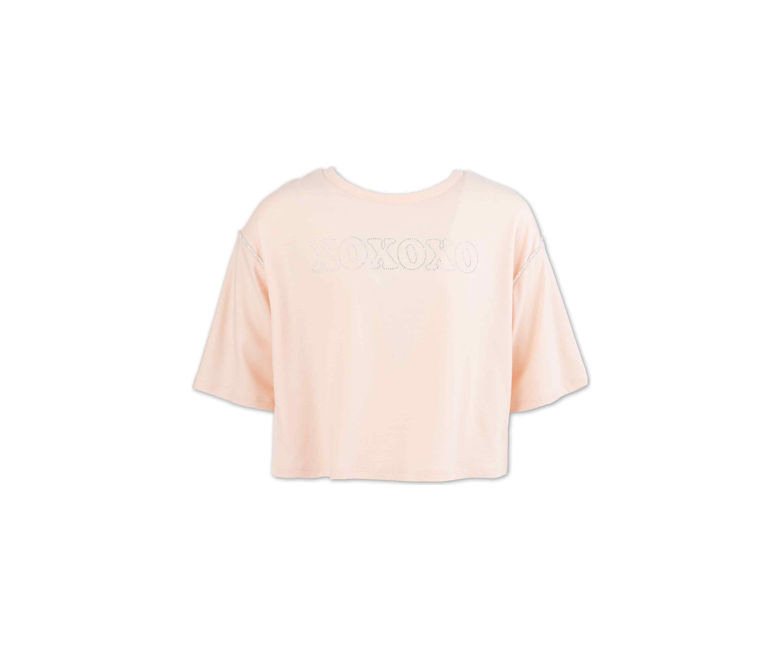 Girls 7-16 Cutoff Boxy Graphic T-Shirt
