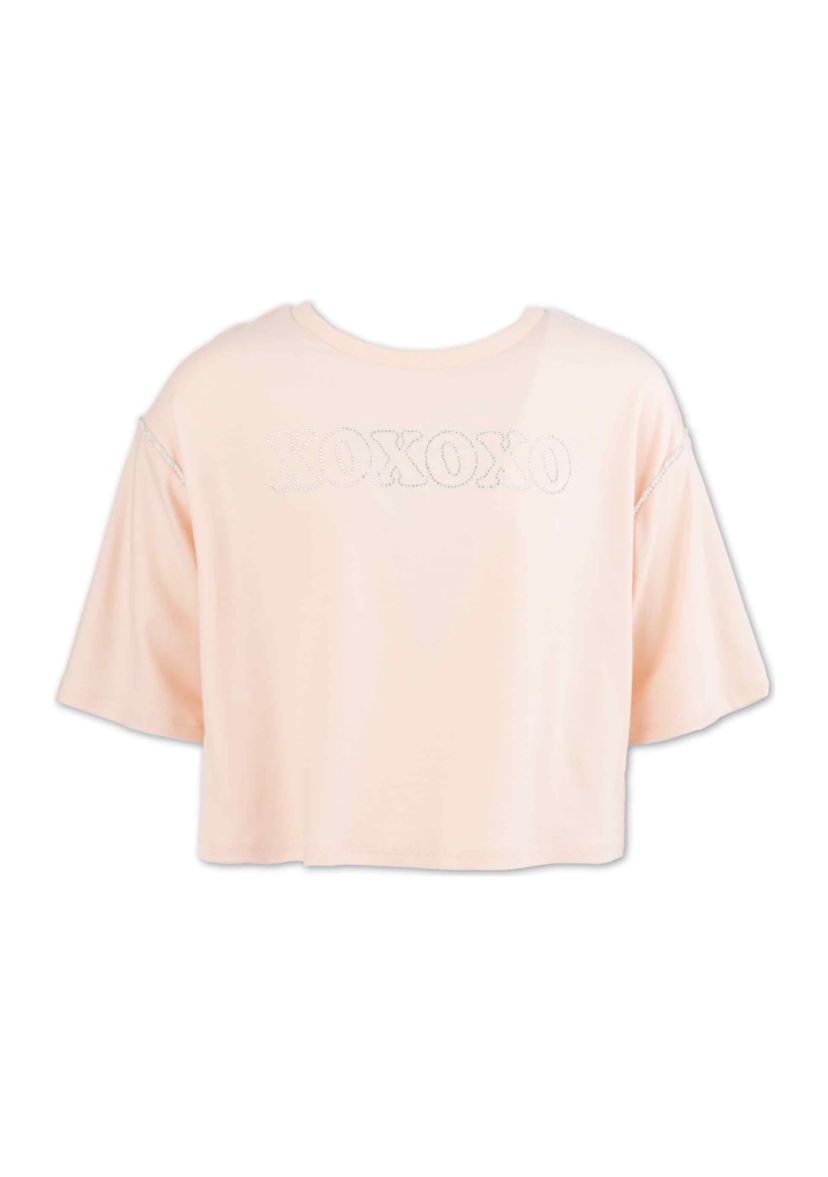 Girls 7-16 Cutoff Boxy Graphic T-Shirt
