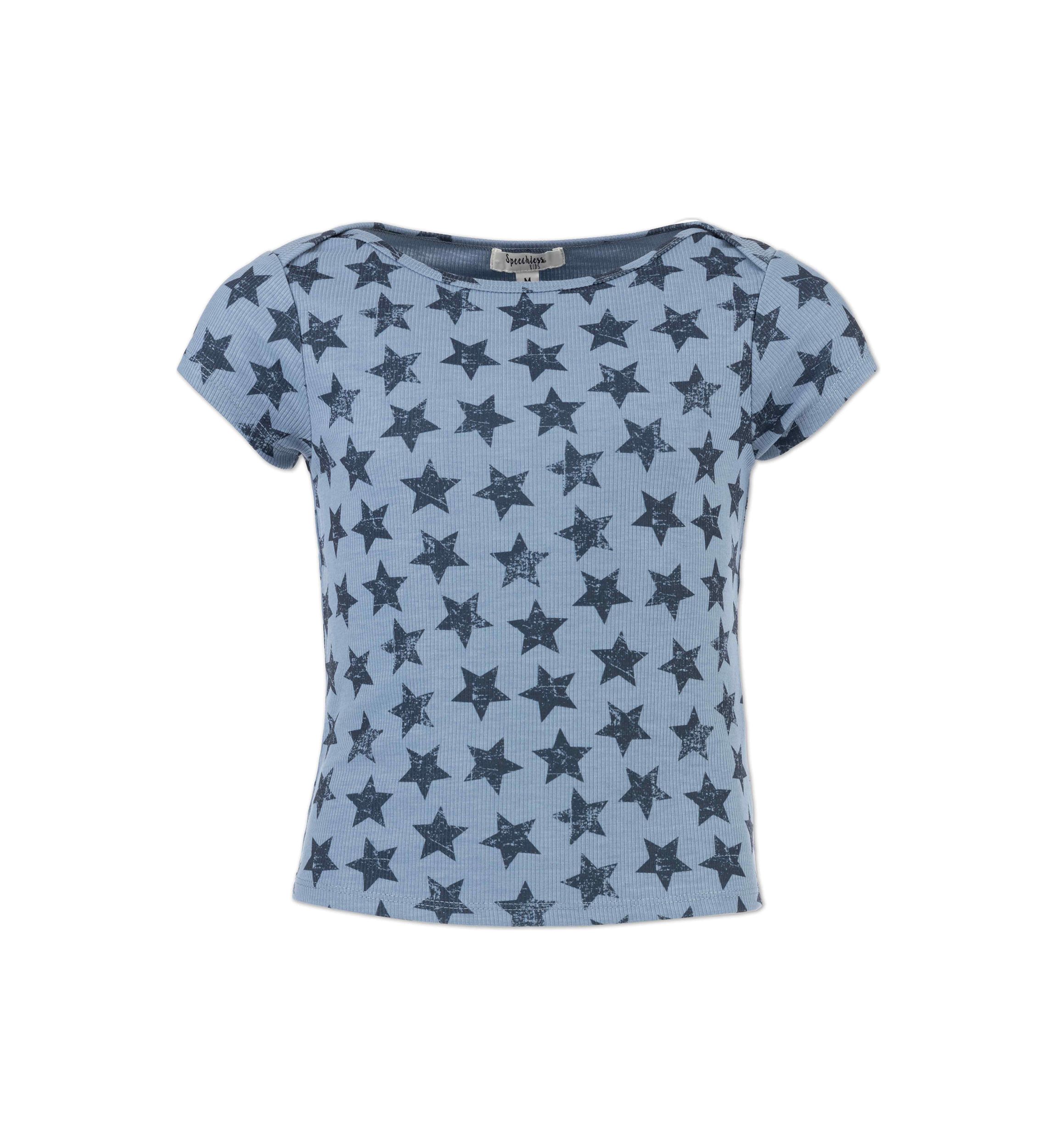 Girls 7-16 Allover Star T-Shirt