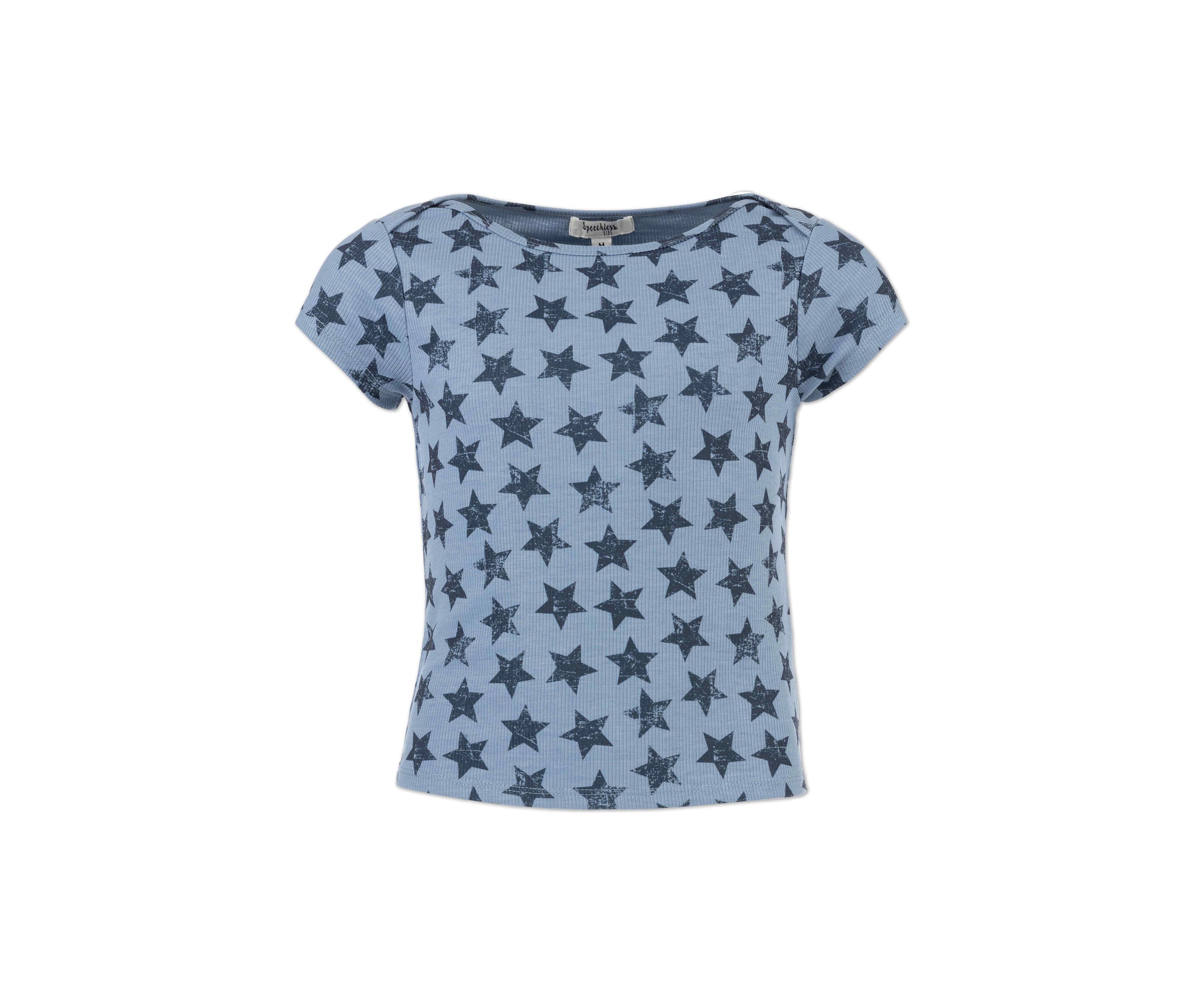 Girls 7-16 Allover Star T-Shirt