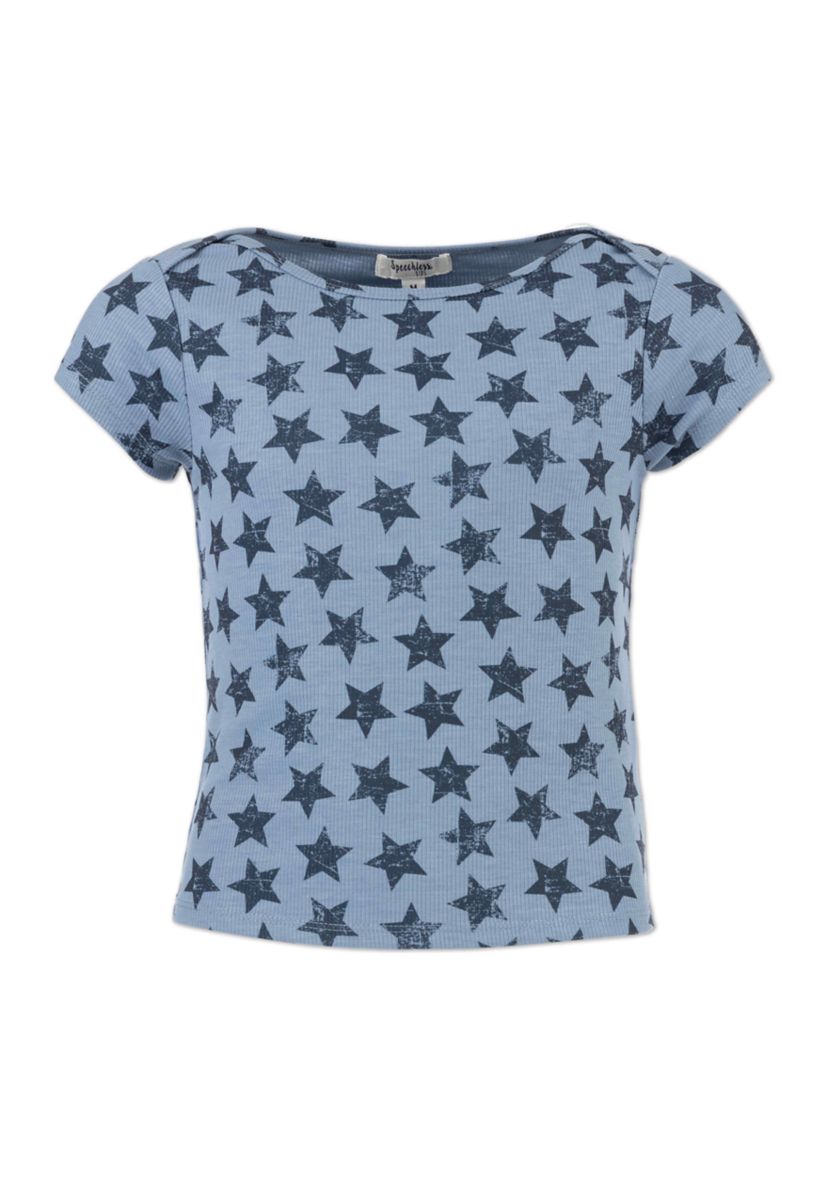 Girls 7-16 Allover Star T-Shirt