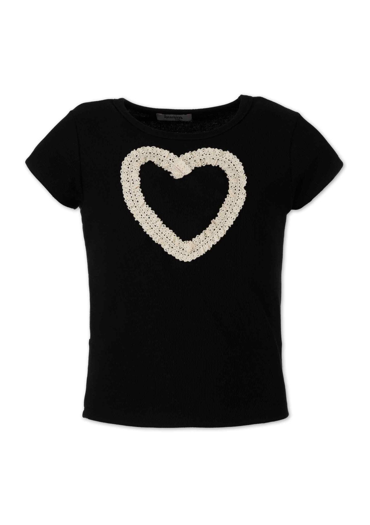 Girls 7-16 Heart Top