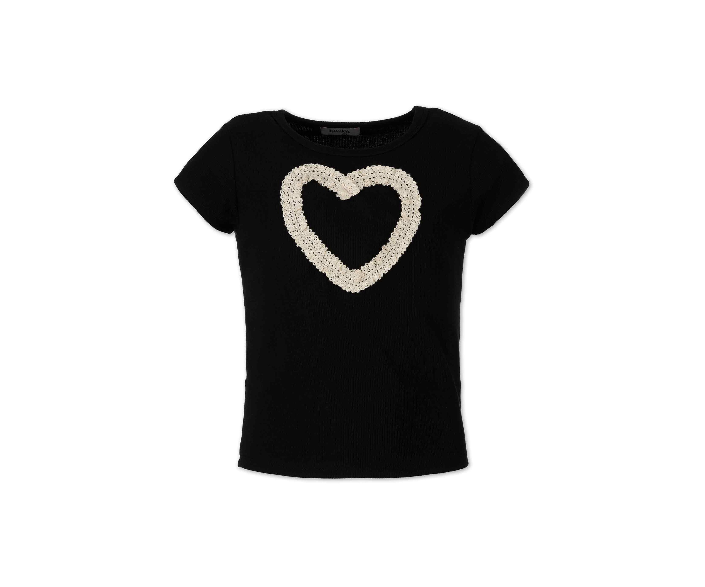 Girls 7-16 Heart Top