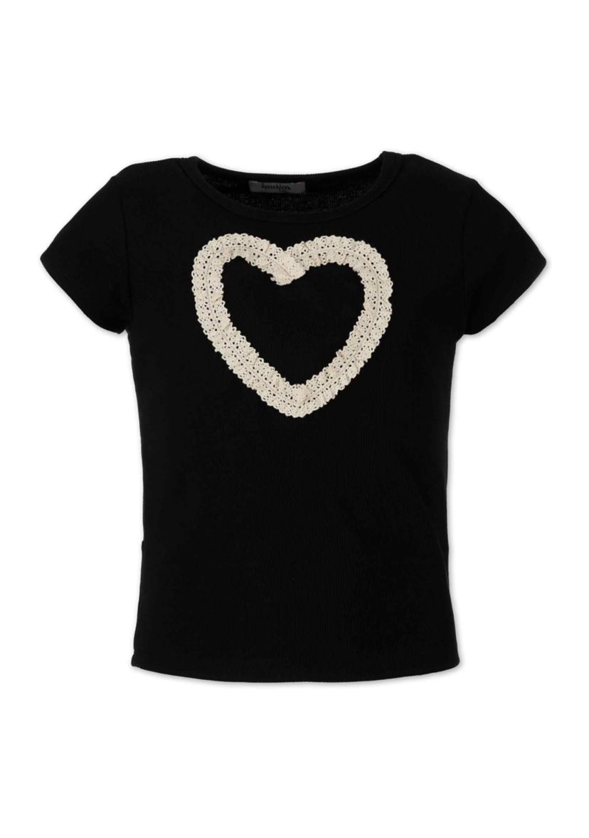 Girls 7-16 Heart Top