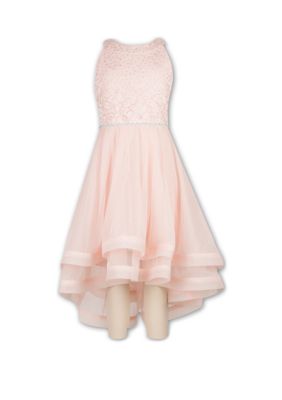 Speechless Girls 7-16 Jewel Hi Low Sleeveless Party Dress