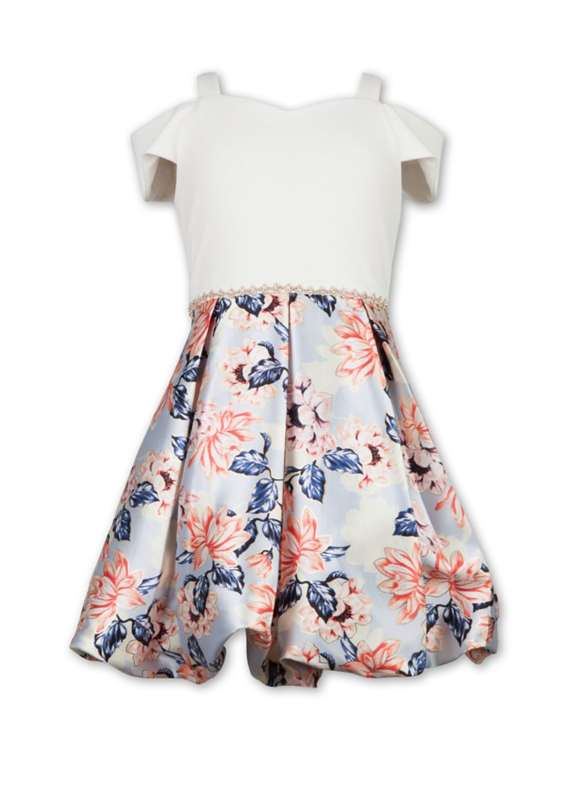 Girls 7-16 Foil Bubble Dress
