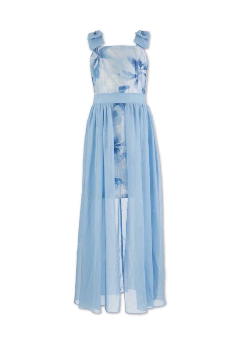 Speechless Girls 7-16 Peri Floral Walk Through Dress | Belk