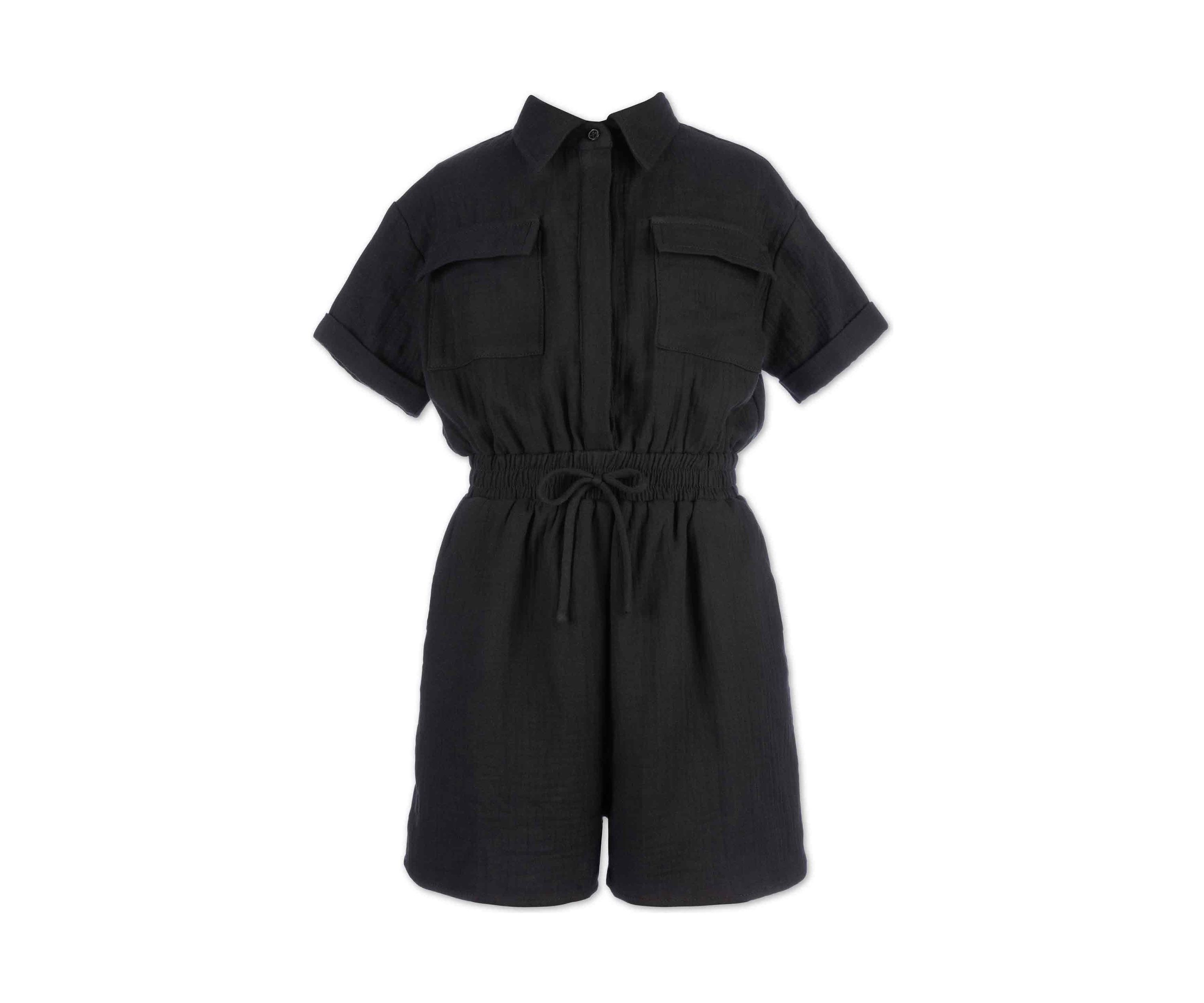 Girls 7-16 Cloth Romper