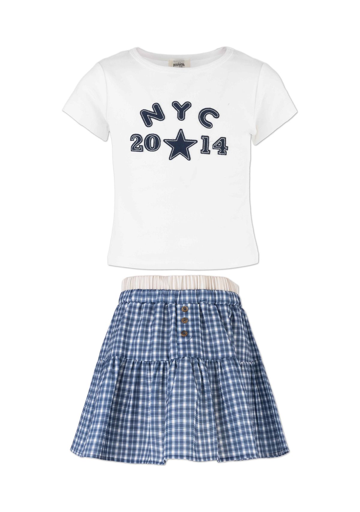 Girls 7-16 Varsity Skirt Set