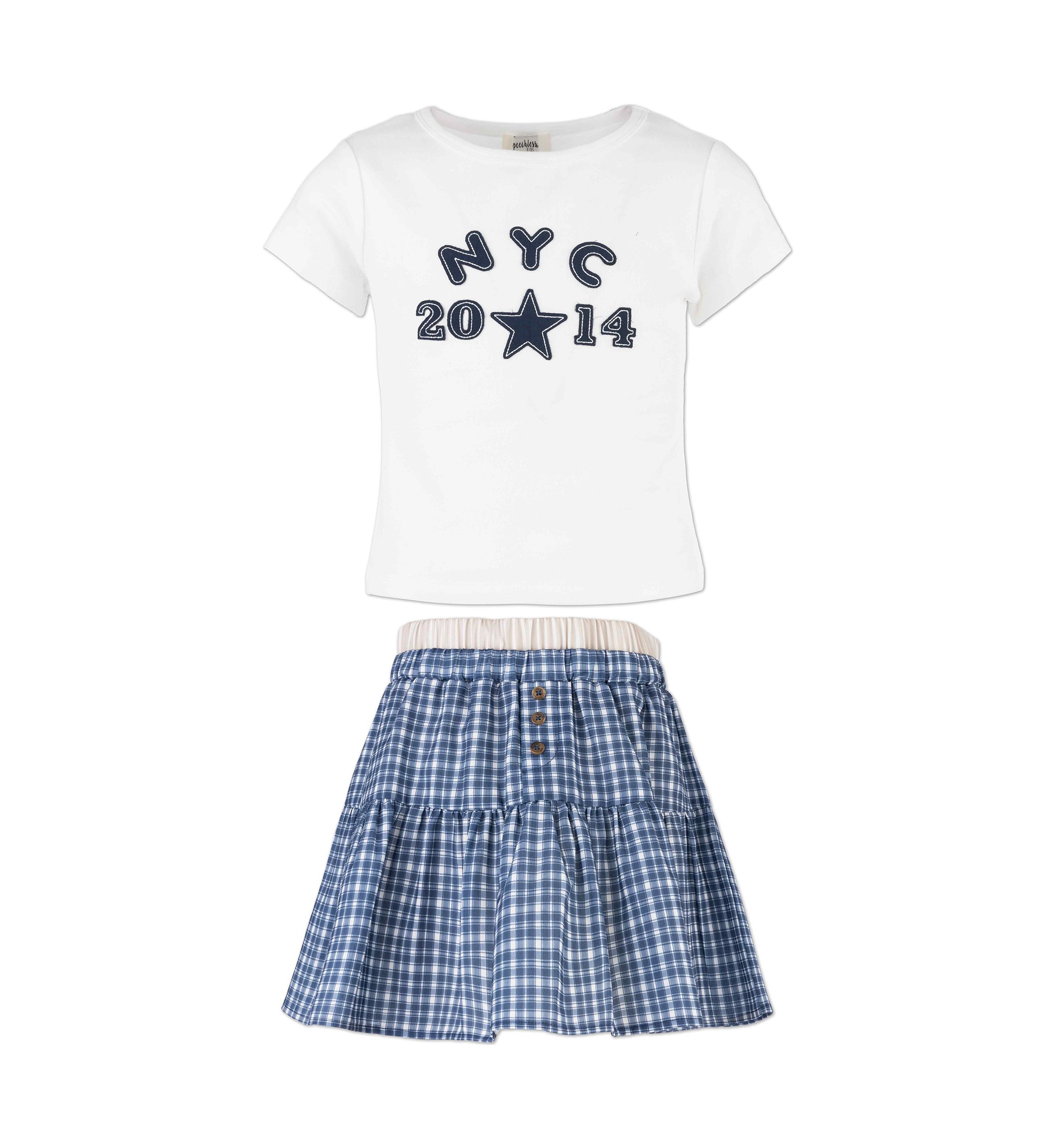 Girls 7-16 Varsity Skirt Set
