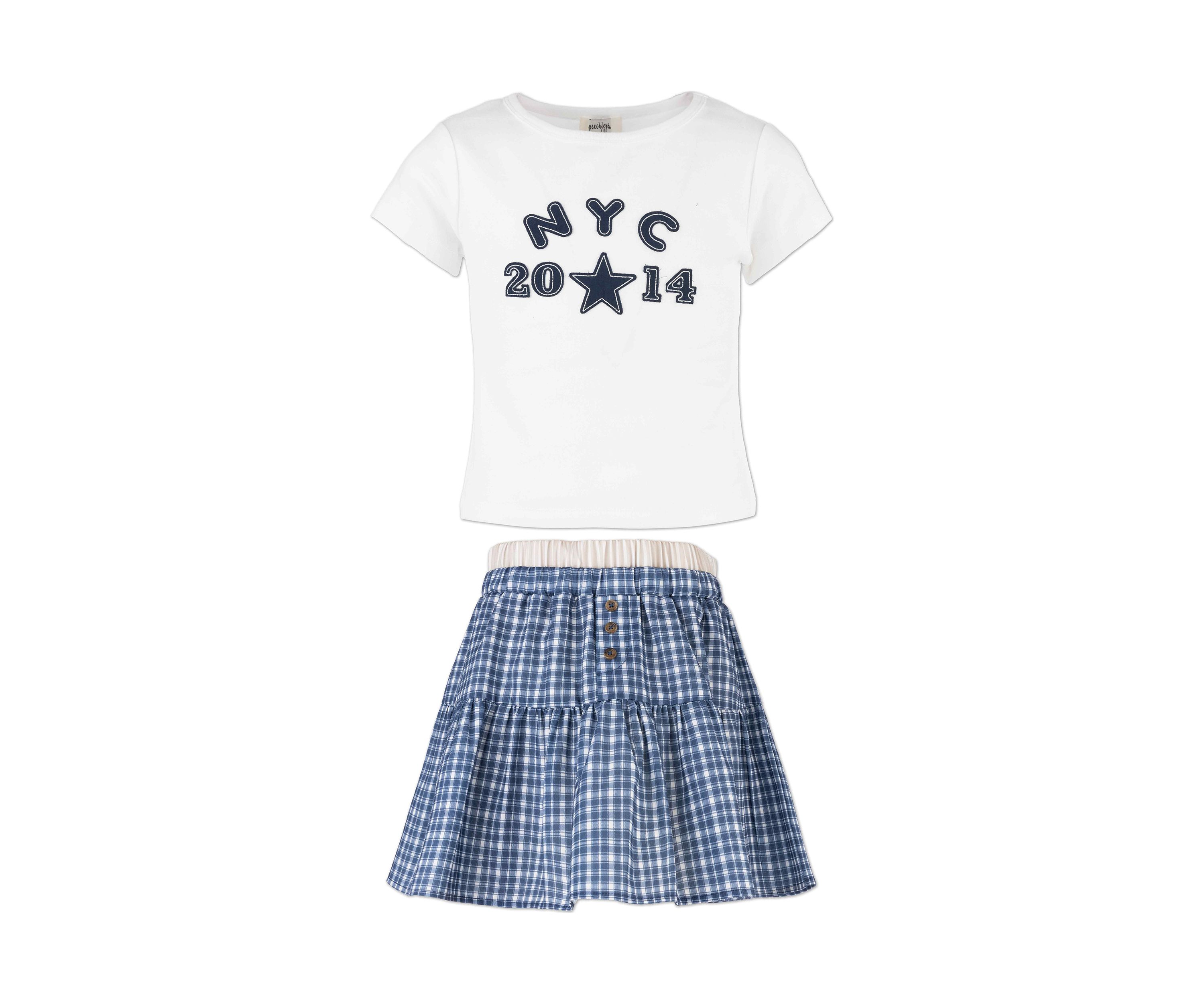 Girls 7-16 Varsity Skirt Set