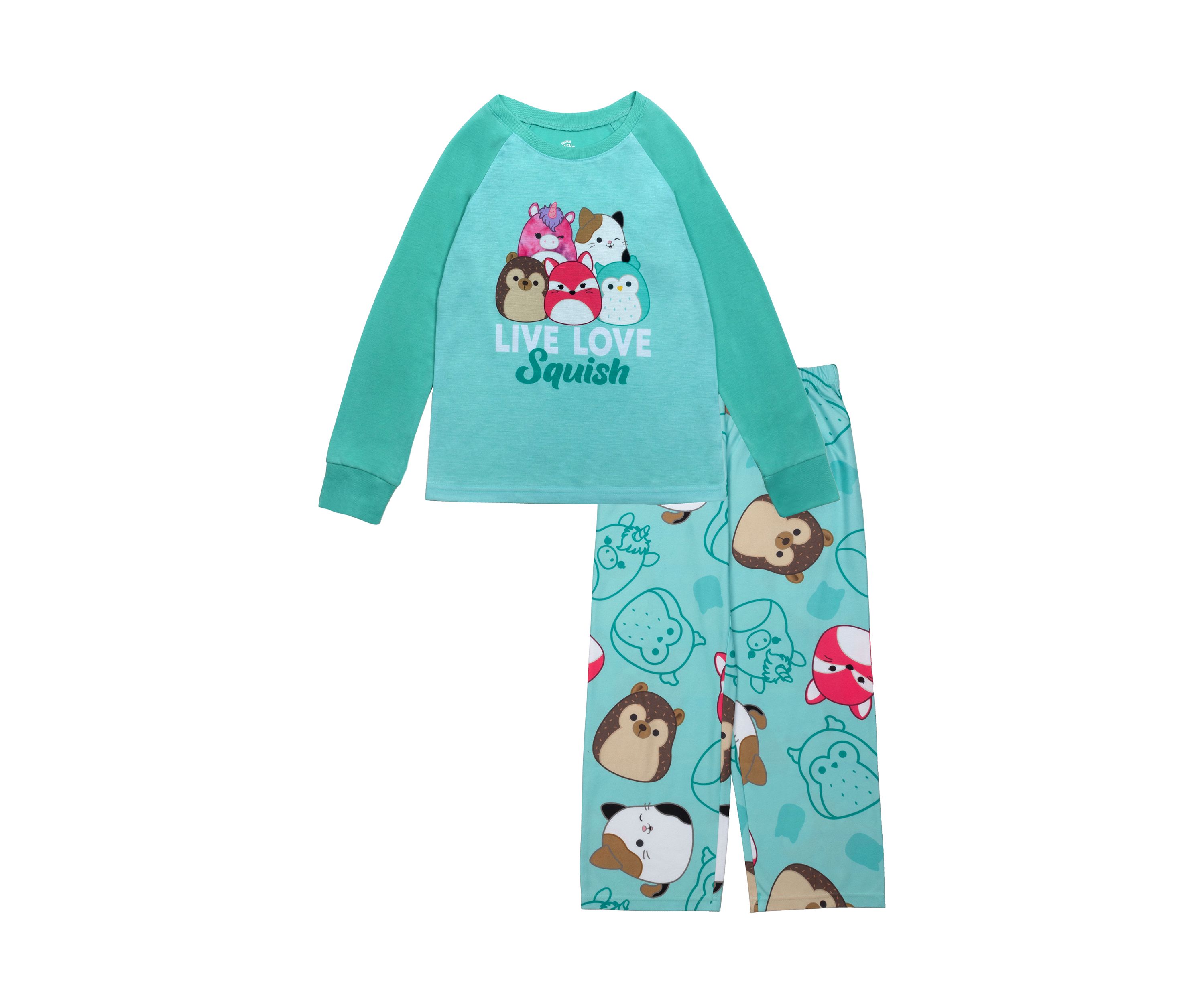 Girls 4-6x Printed Pajama Set