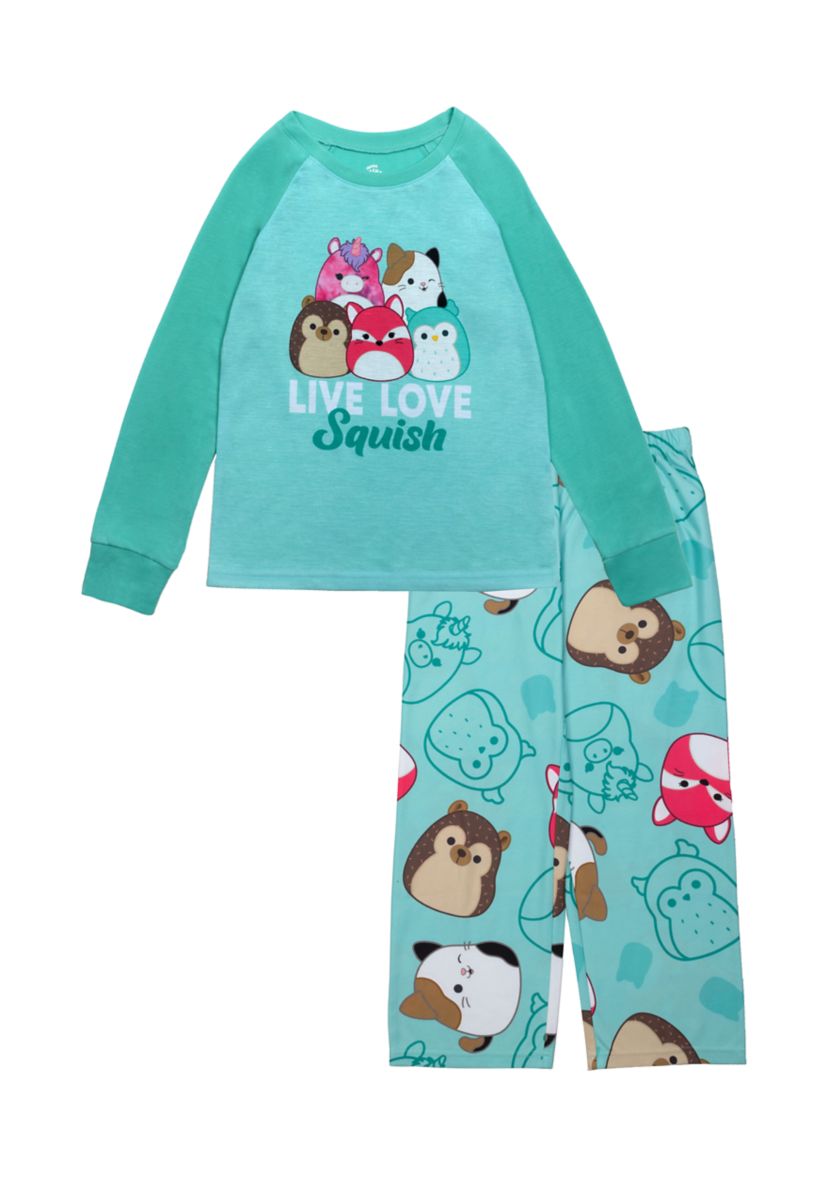 Girls 4-6x Printed Pajama Set