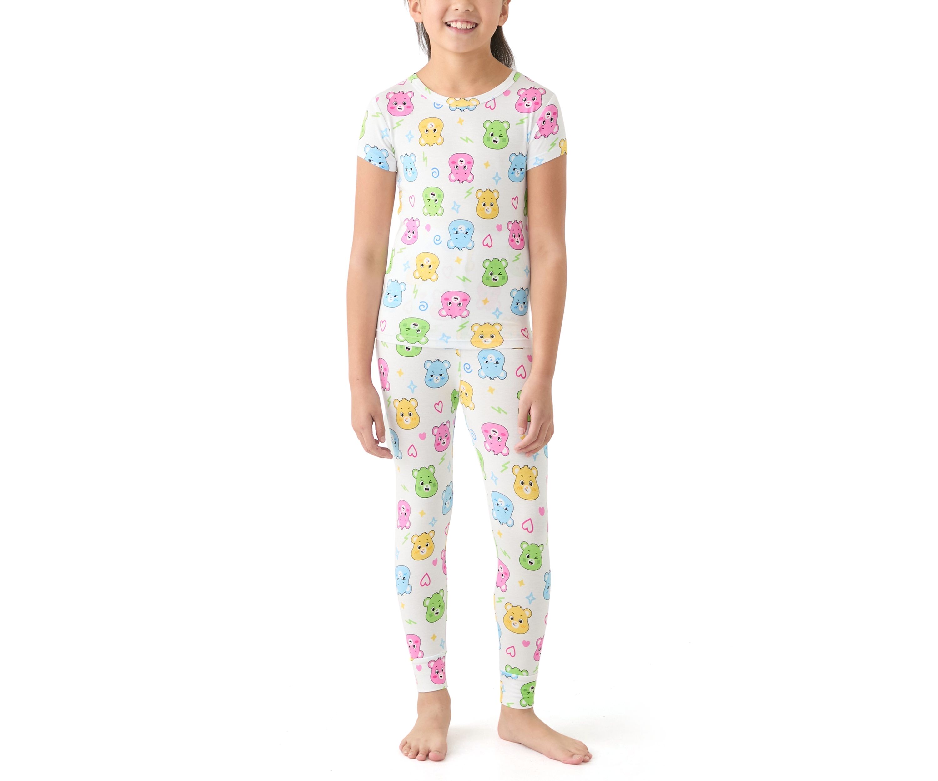 Girls 7-16 Multi Bears Pajama Set 
