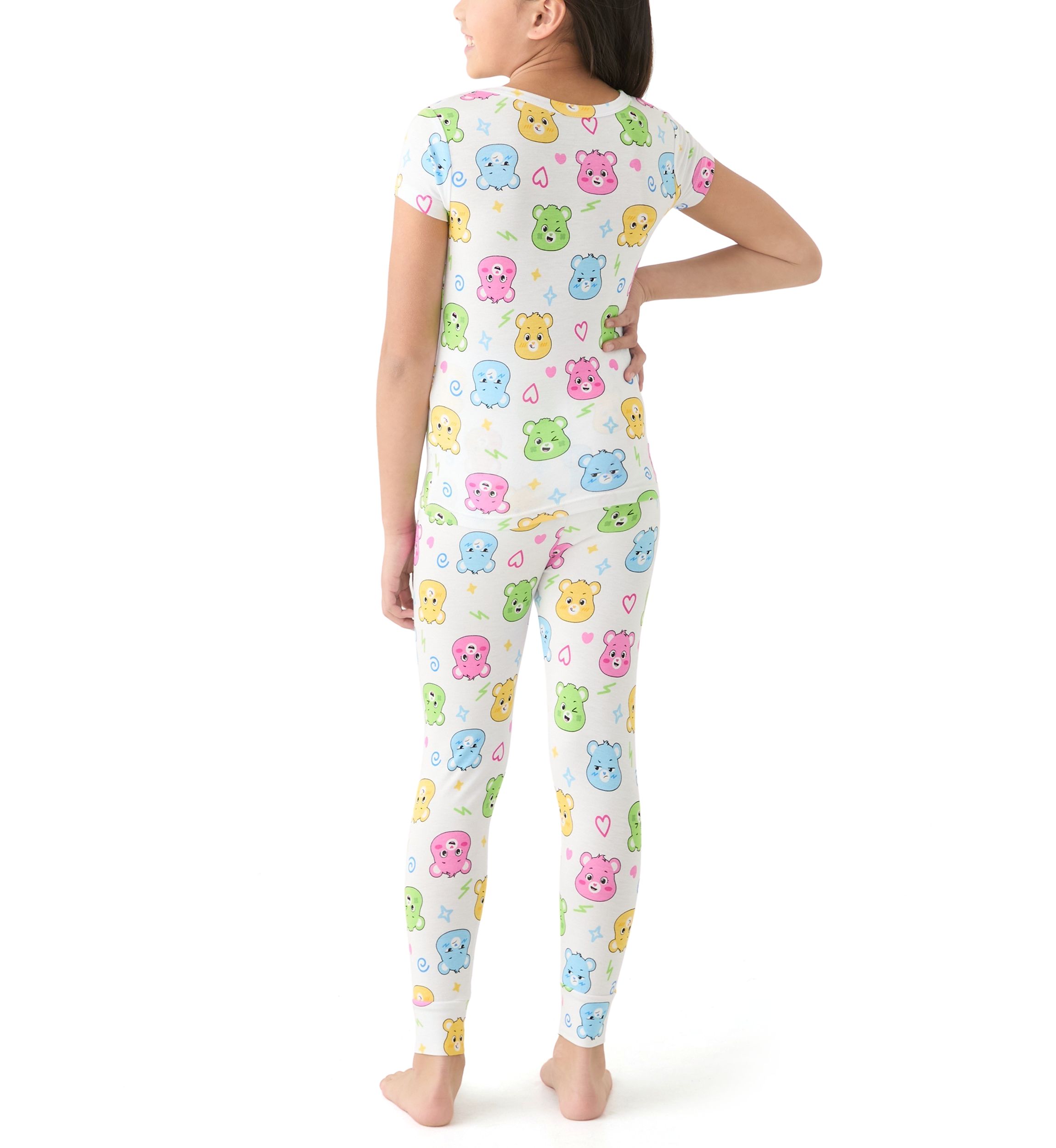 Girls 7-16 Multi Bears Pajama Set 