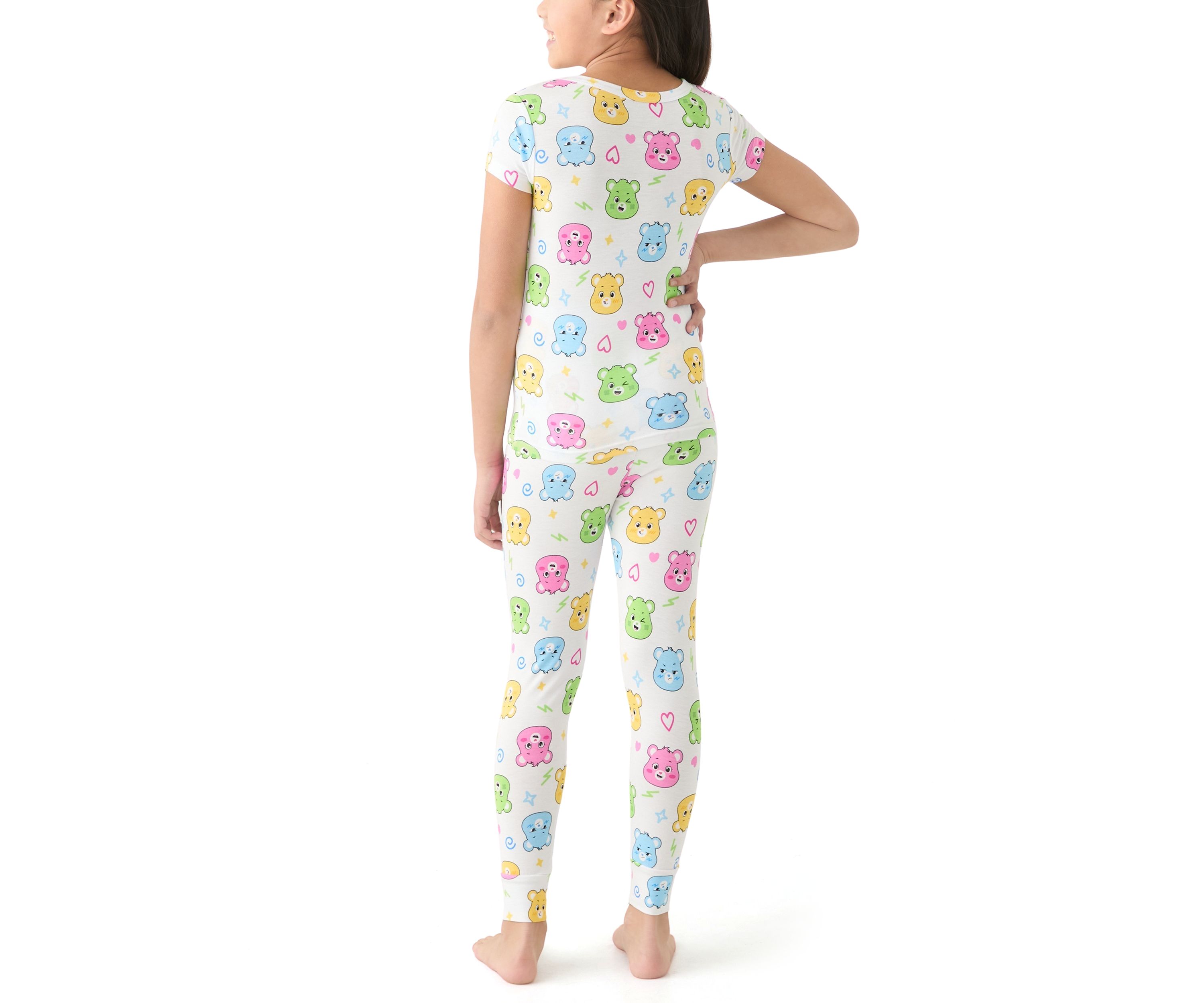 Girls 7-16 Multi Bears Pajama Set 