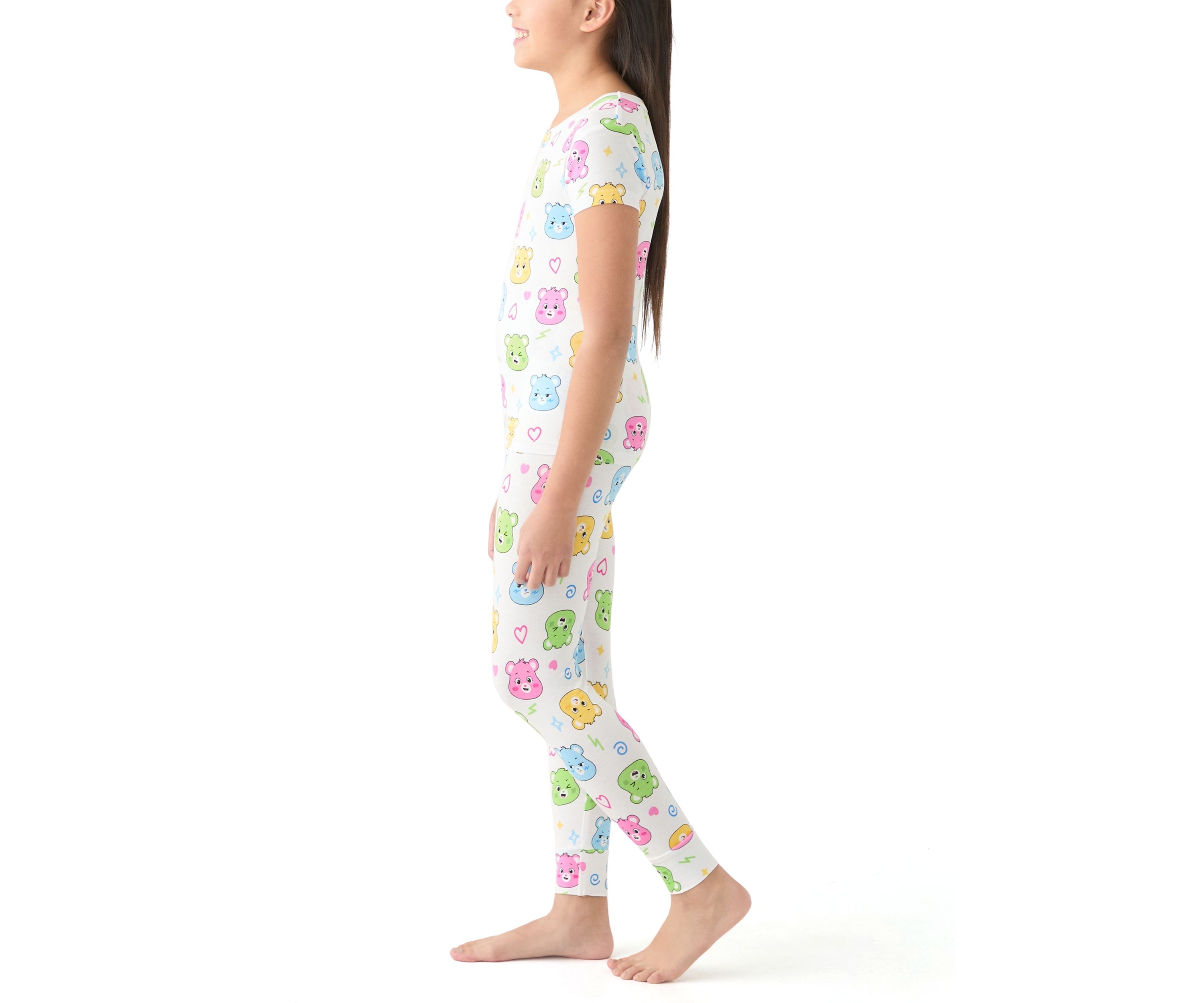 Girls 7-16 Multi Bears Pajama Set 
