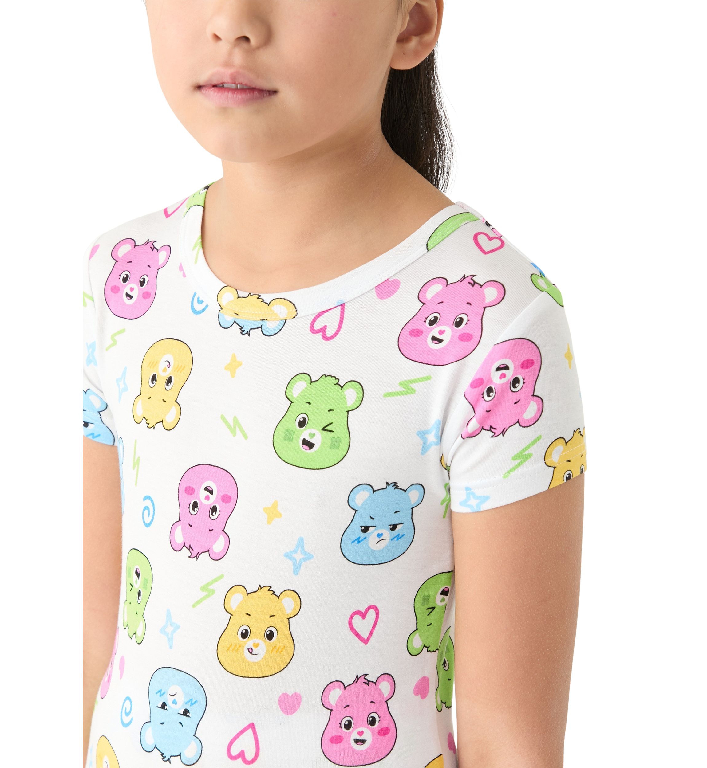 Girls 7-16 Multi Bears Pajama Set 