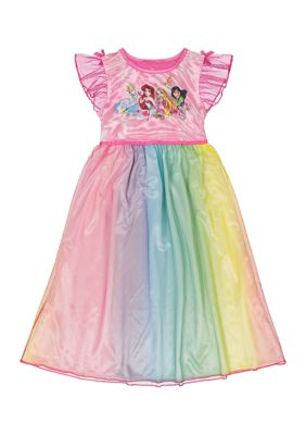 Disney Princess Girls 4-8 Multi Princess Nightgown