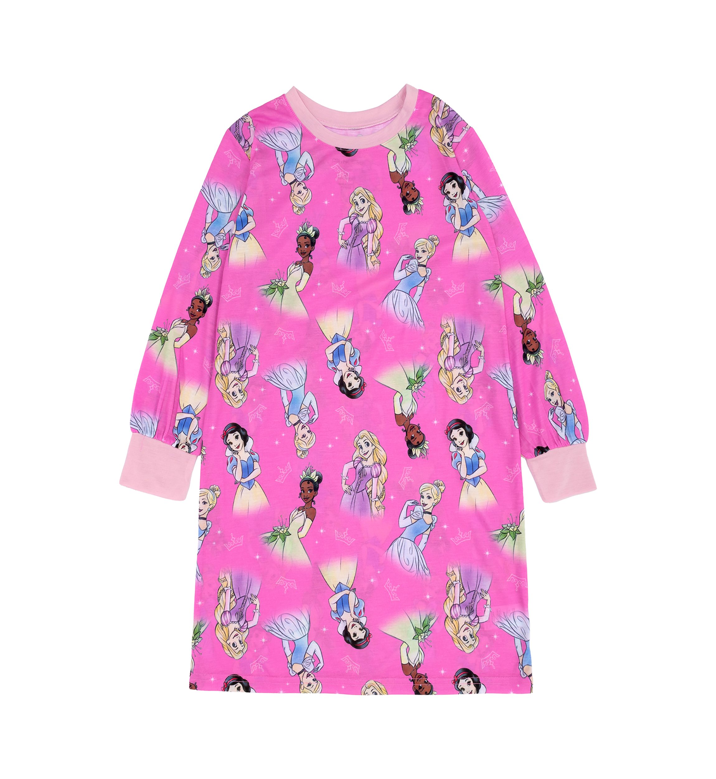 Girls Princess Printed Nightgown