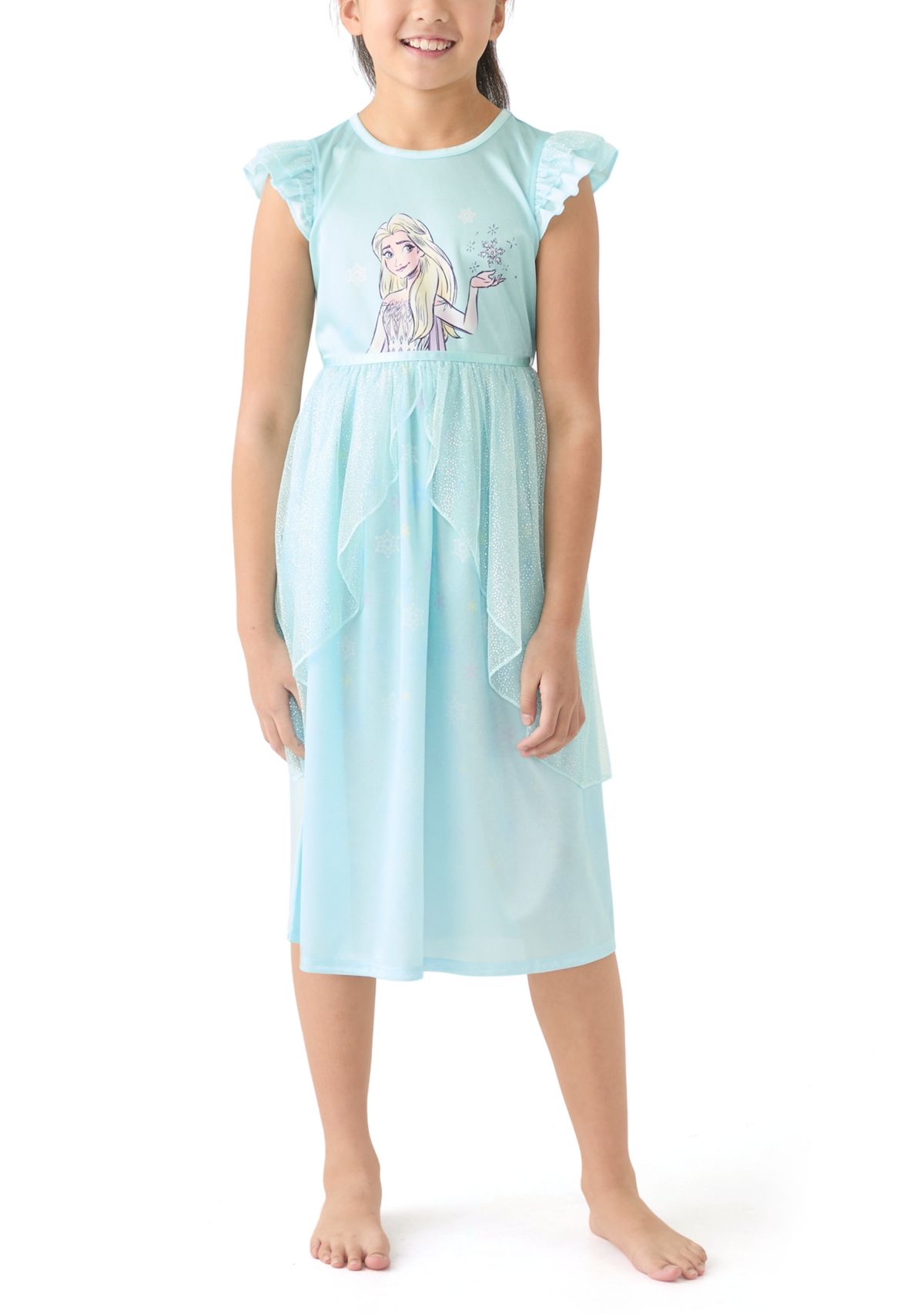 Girls 4-6x Elegant Elsa Nightgown