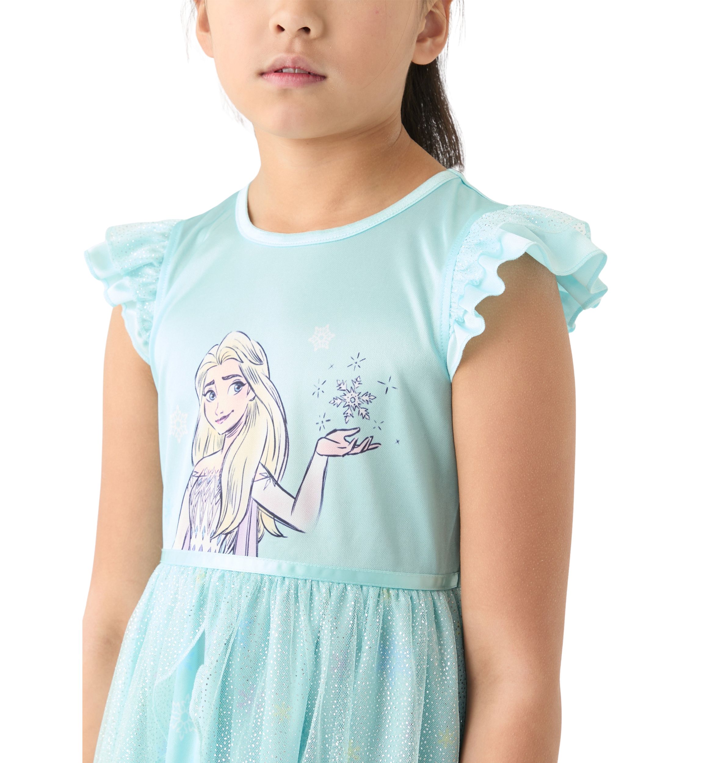 Girls 4-6x Elegant Elsa Nightgown