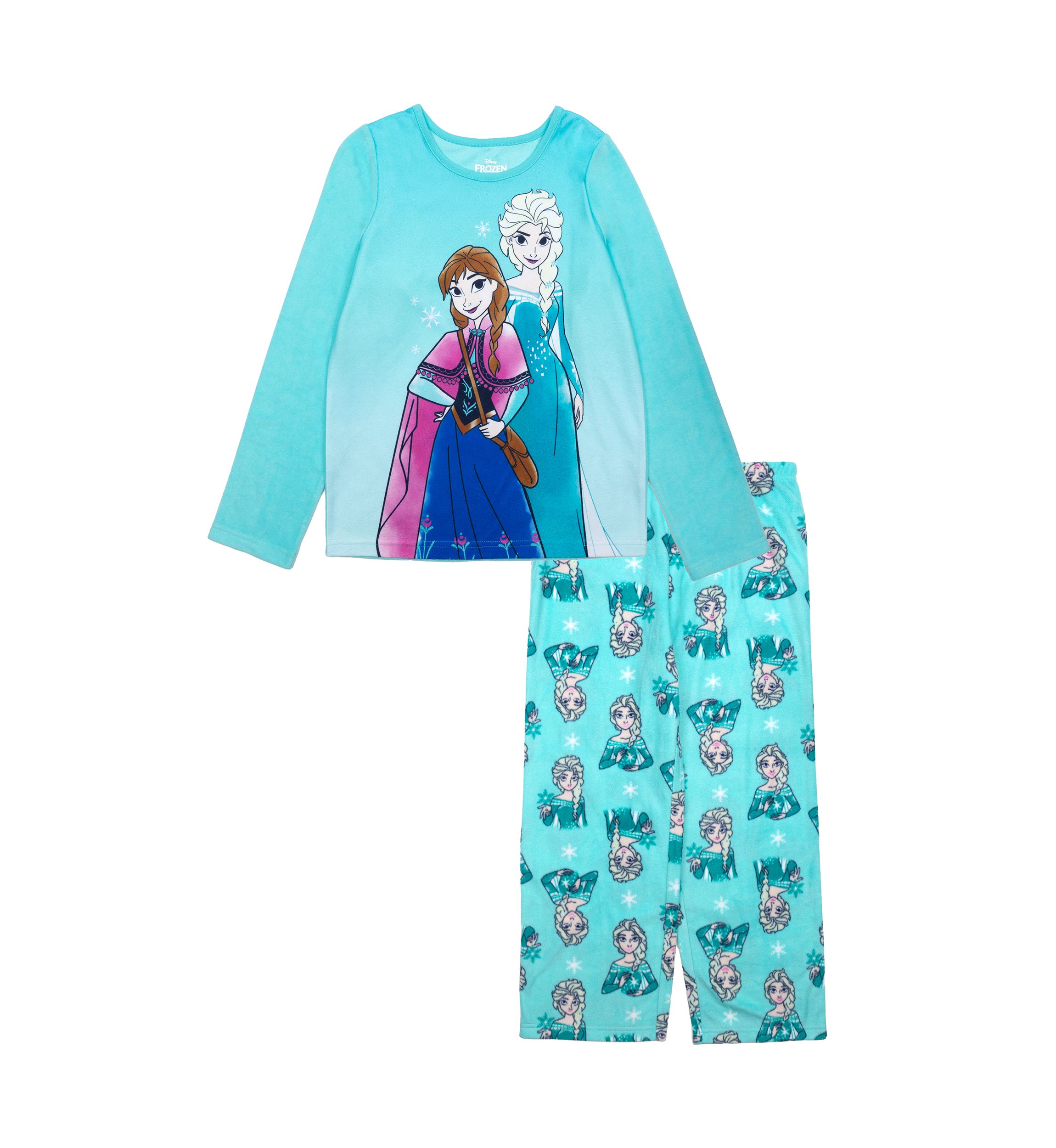 Girls 4-10 Printed Fleece Pajama Set