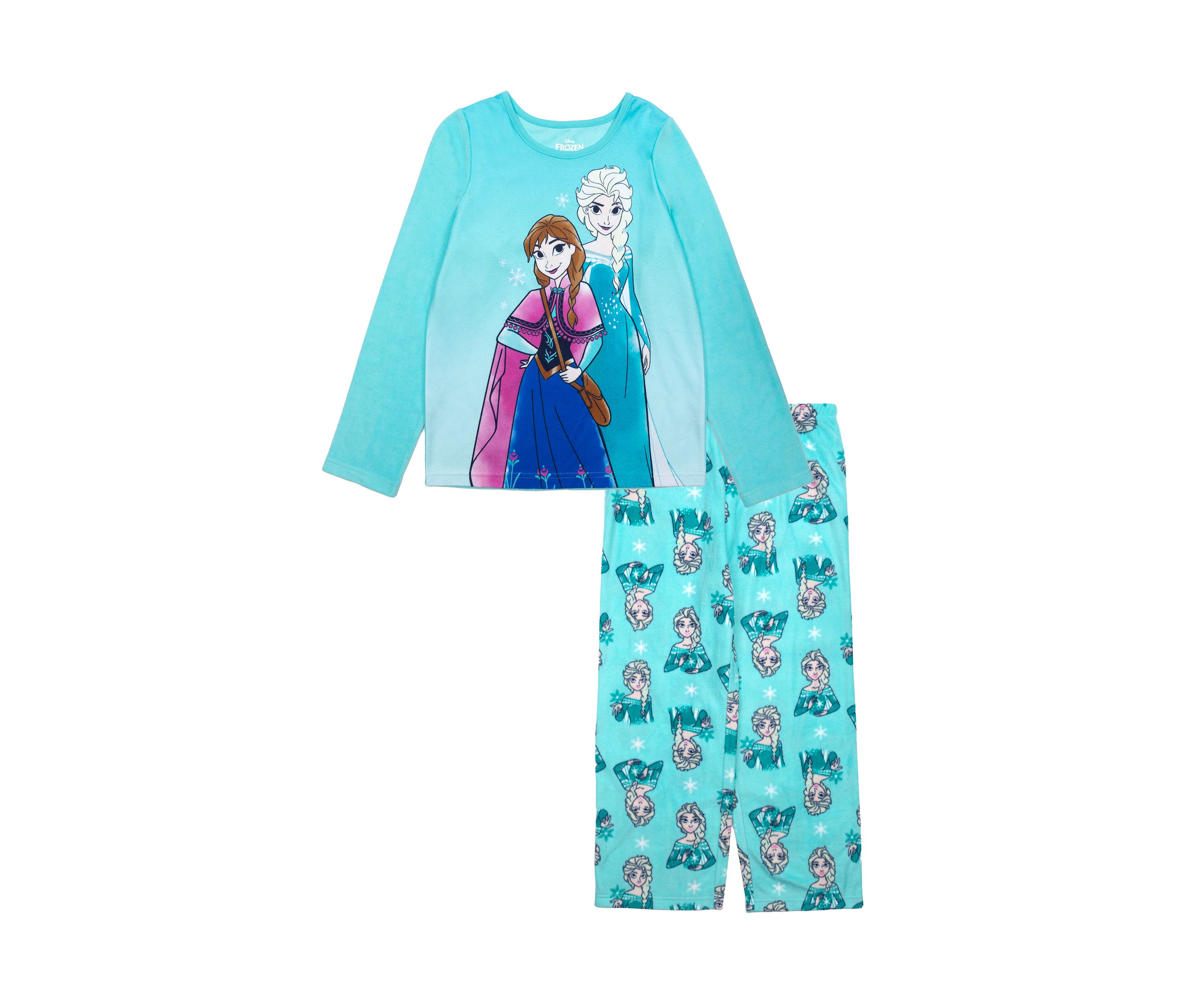 Girls 4-10 Printed Fleece Pajama Set