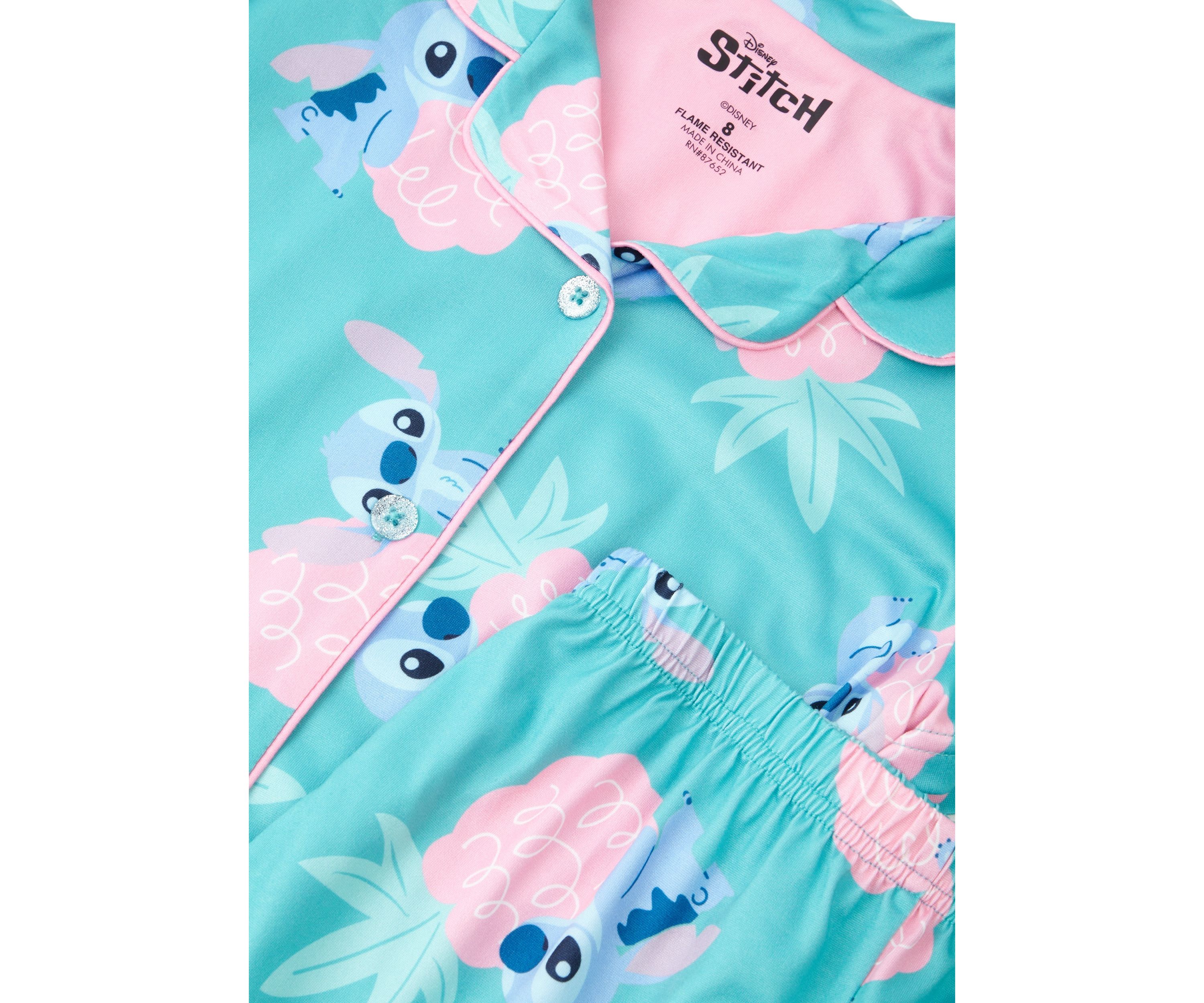 Girls 7-16 Hawaii Stitch Pajama Set