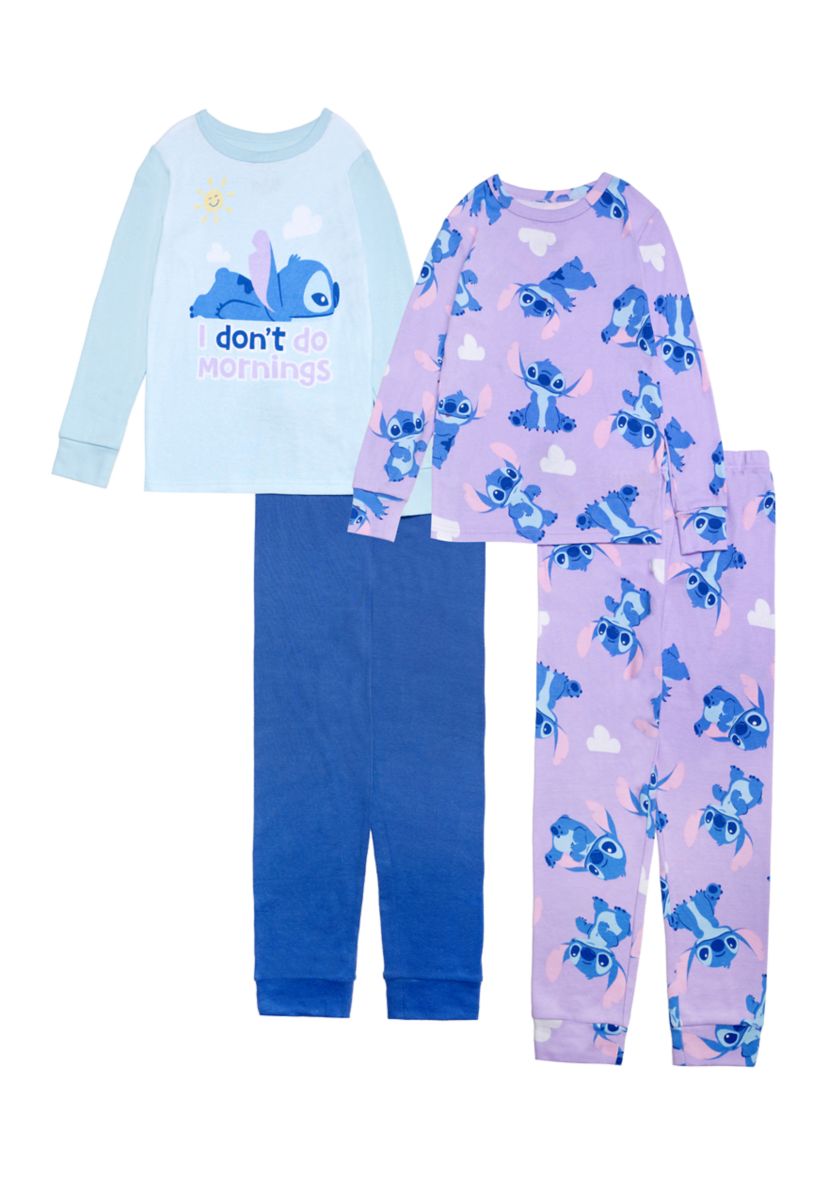 Girls 7-16 Lazy Stitch Pajamas