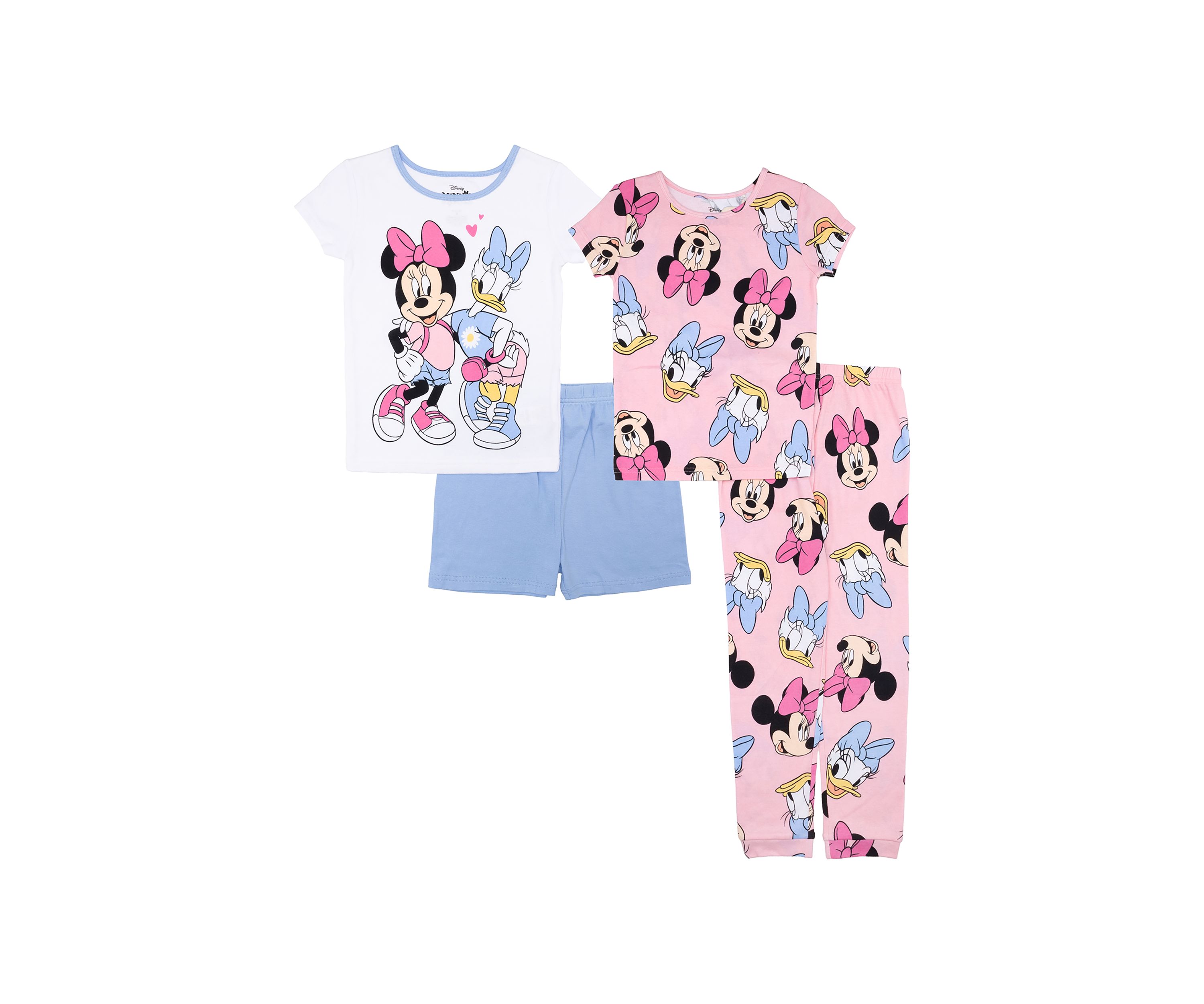 Girls 4-10 Minnie Printed Pajama Set