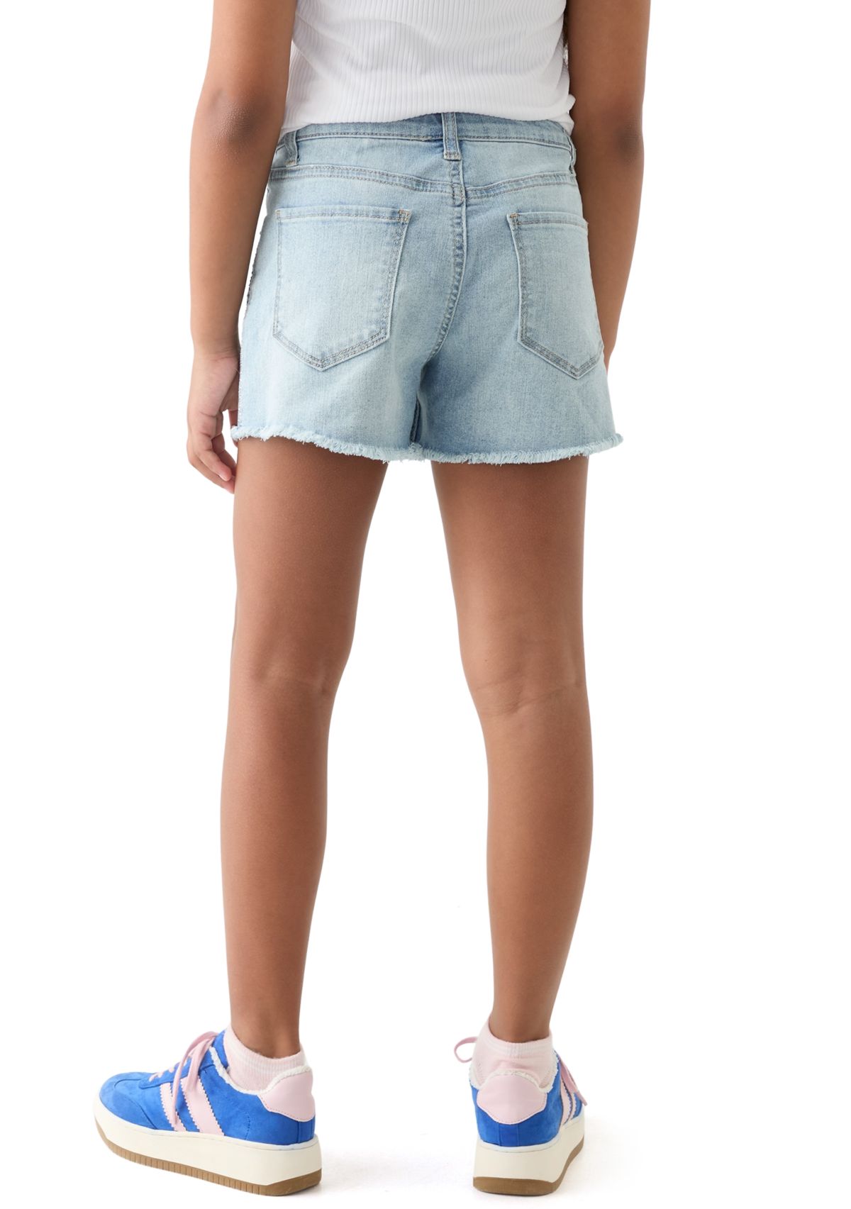 Girls 7-16 Side Seam Bling Shorts