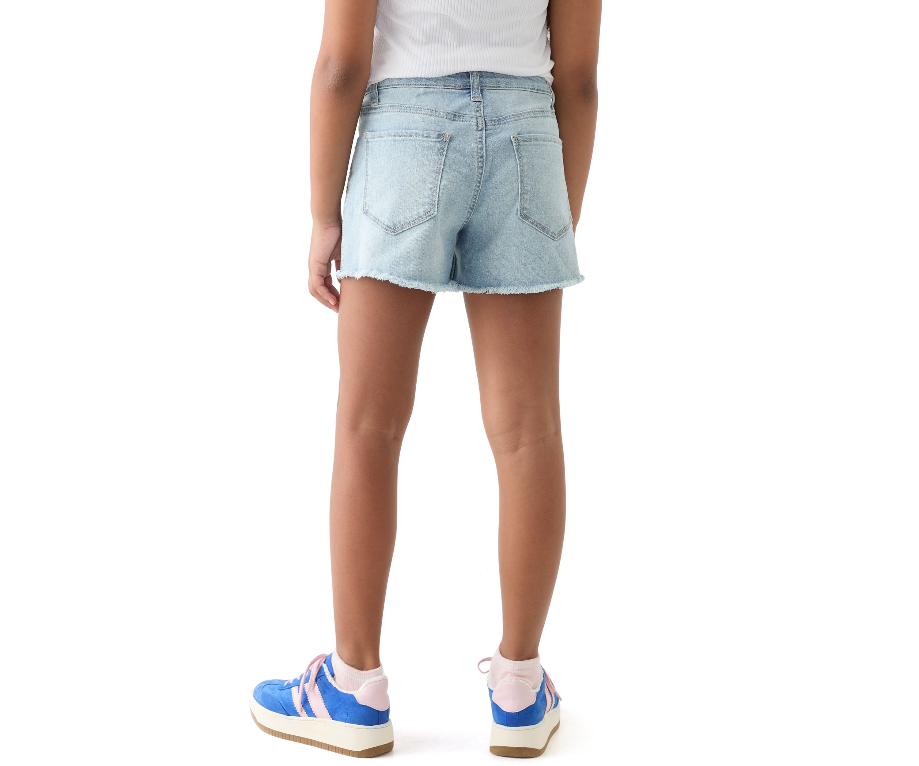 Girls 7-16 Side Seam Bling Shorts