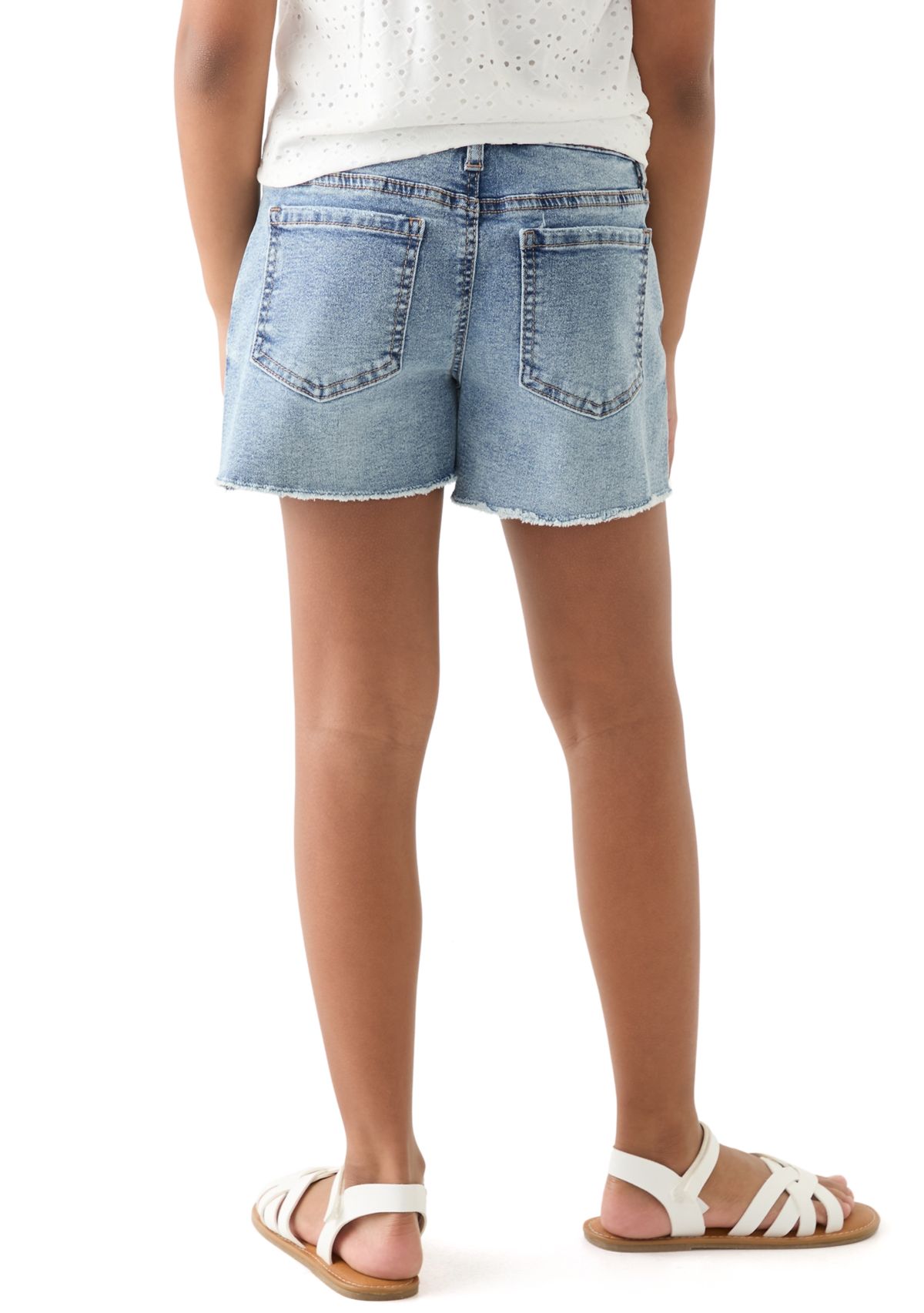 Girls 7-16 Floral Printed Shorts