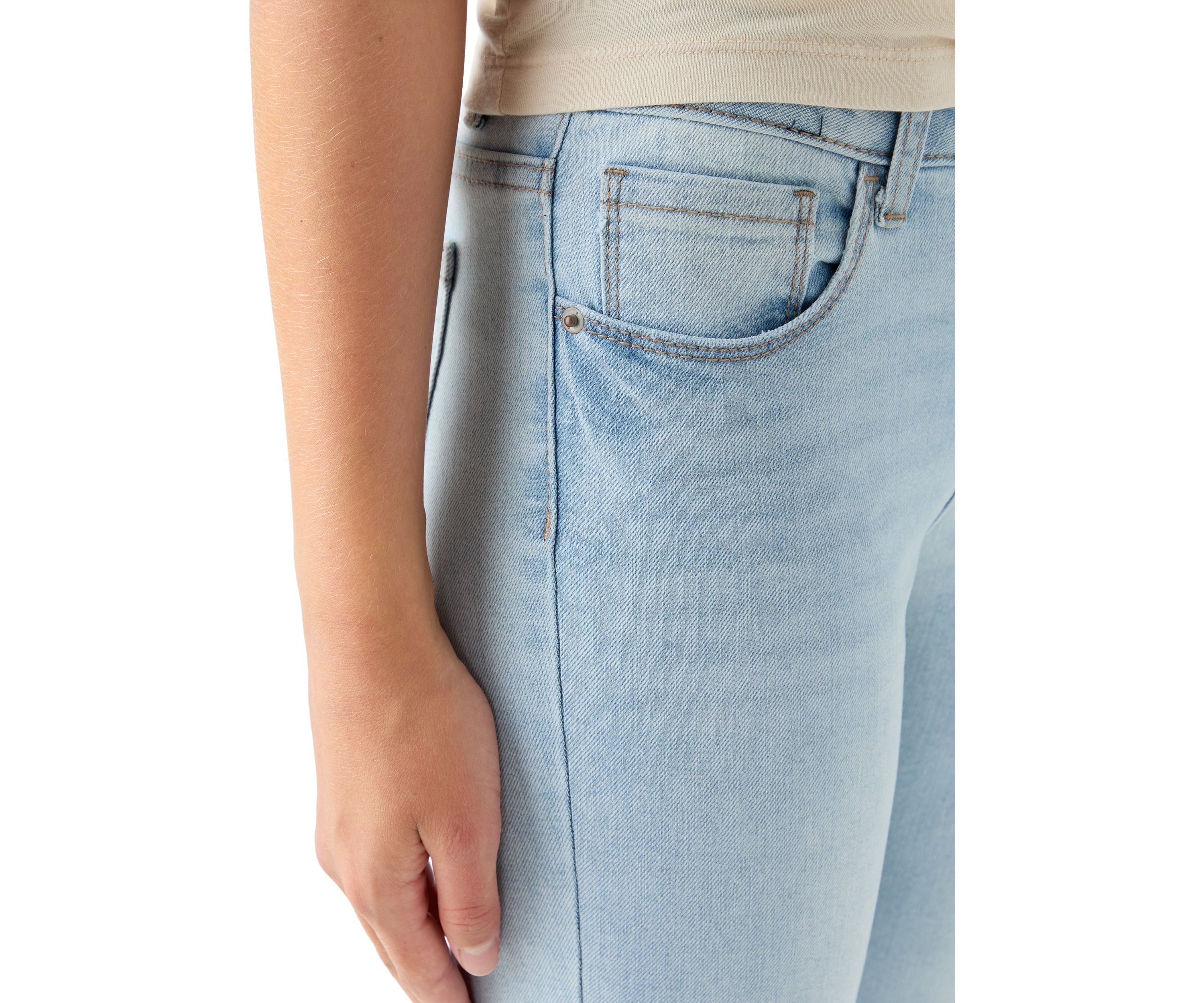 Girls 7-16 Mid-Rise Flare Jeans 