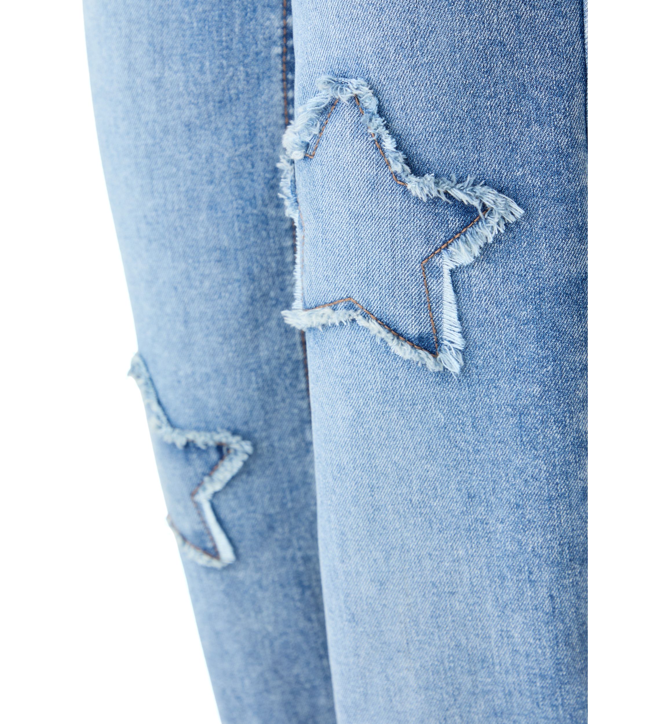 Girls 7-16 Star Wide Leg Jeans