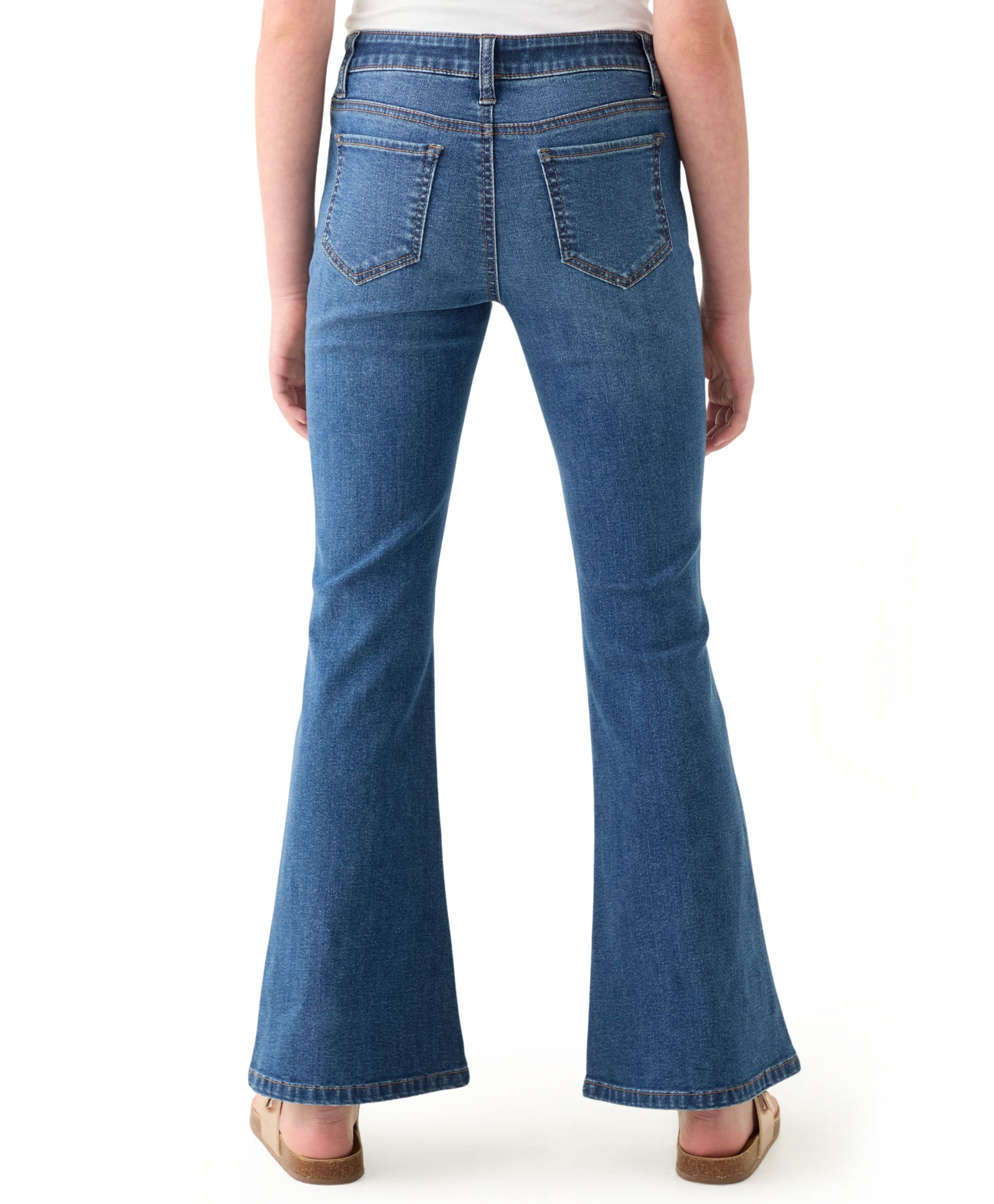 Girls 7-16 Super Flare Jeans